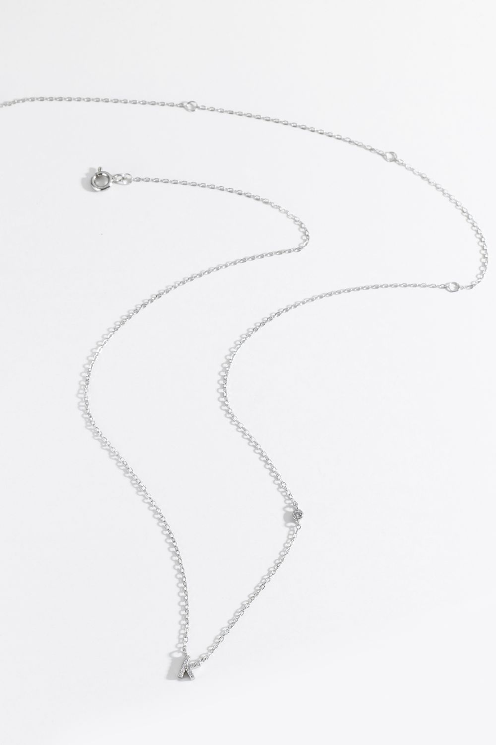 Honeybee Mumford's G To K Sterling Silver Necklace