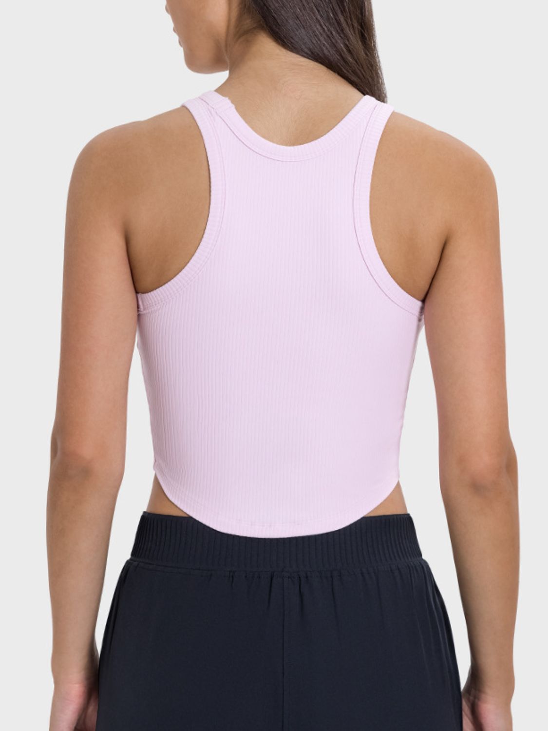 Honeybee Mumford's Round Neck Racerback Active Tank