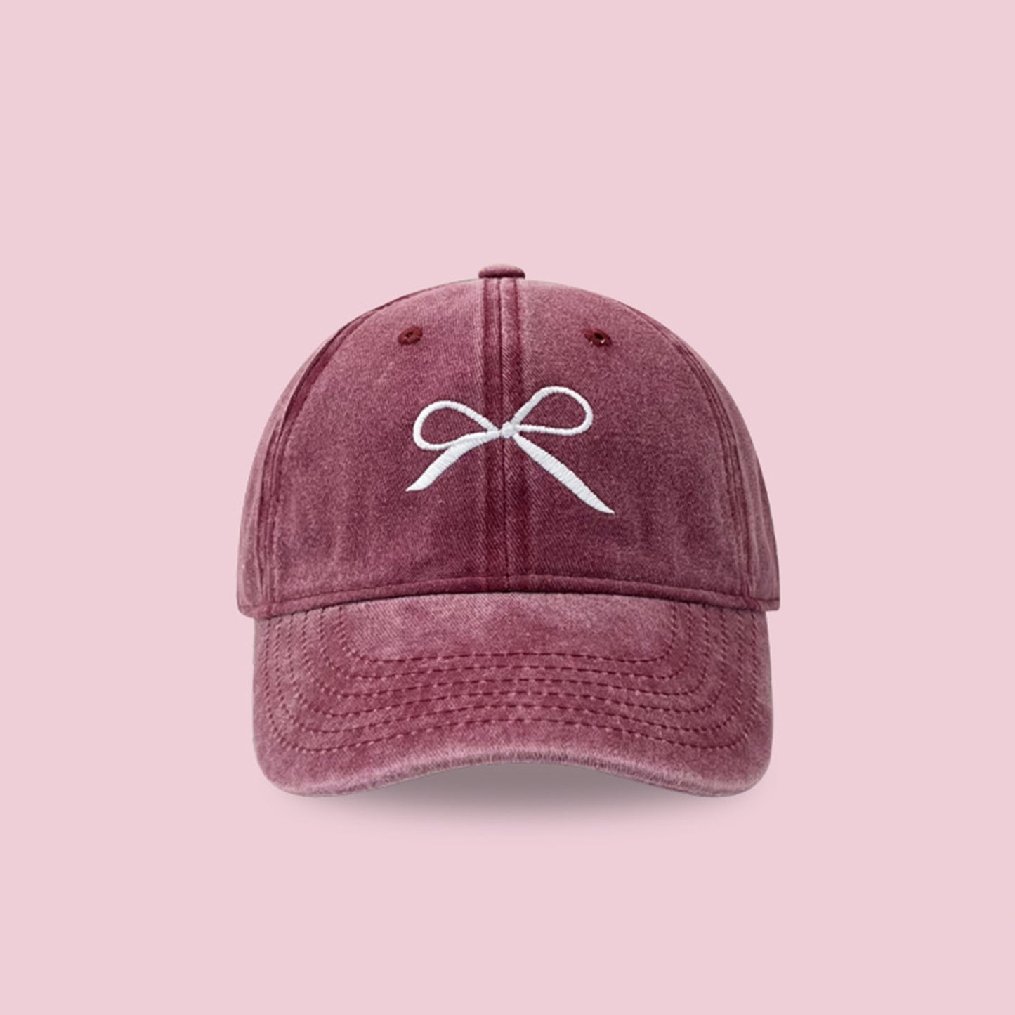 Honeybee Mumford's Bow Embroidered Adjustable Cap