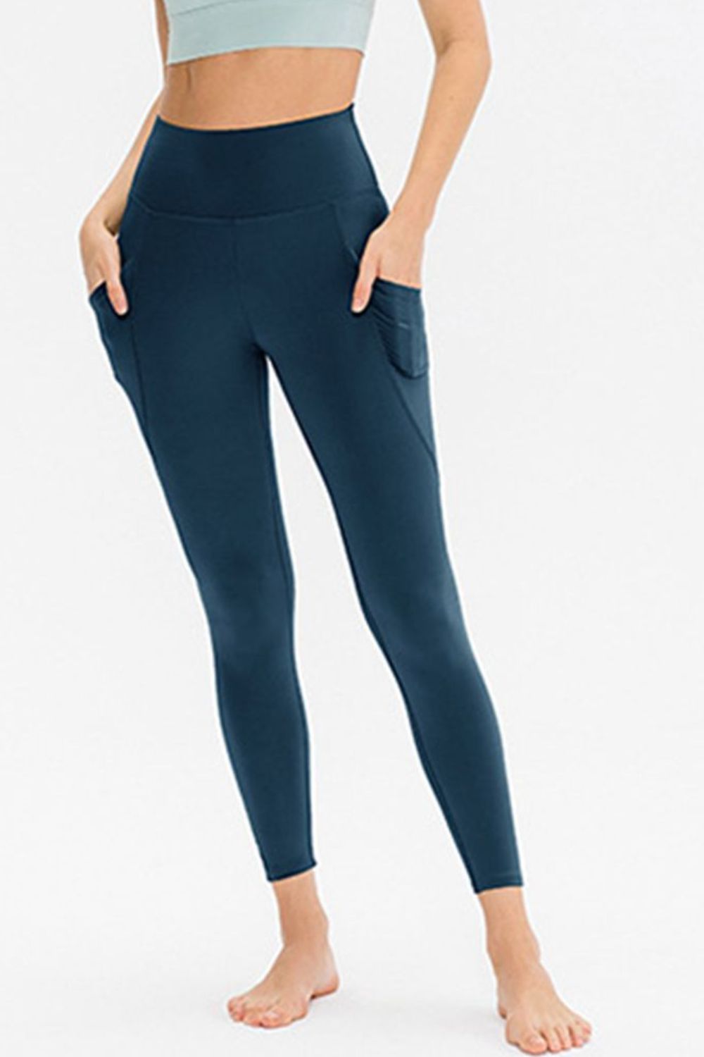 Honeybee Mumford's Slim Fit Long Active Leggings with Pockets