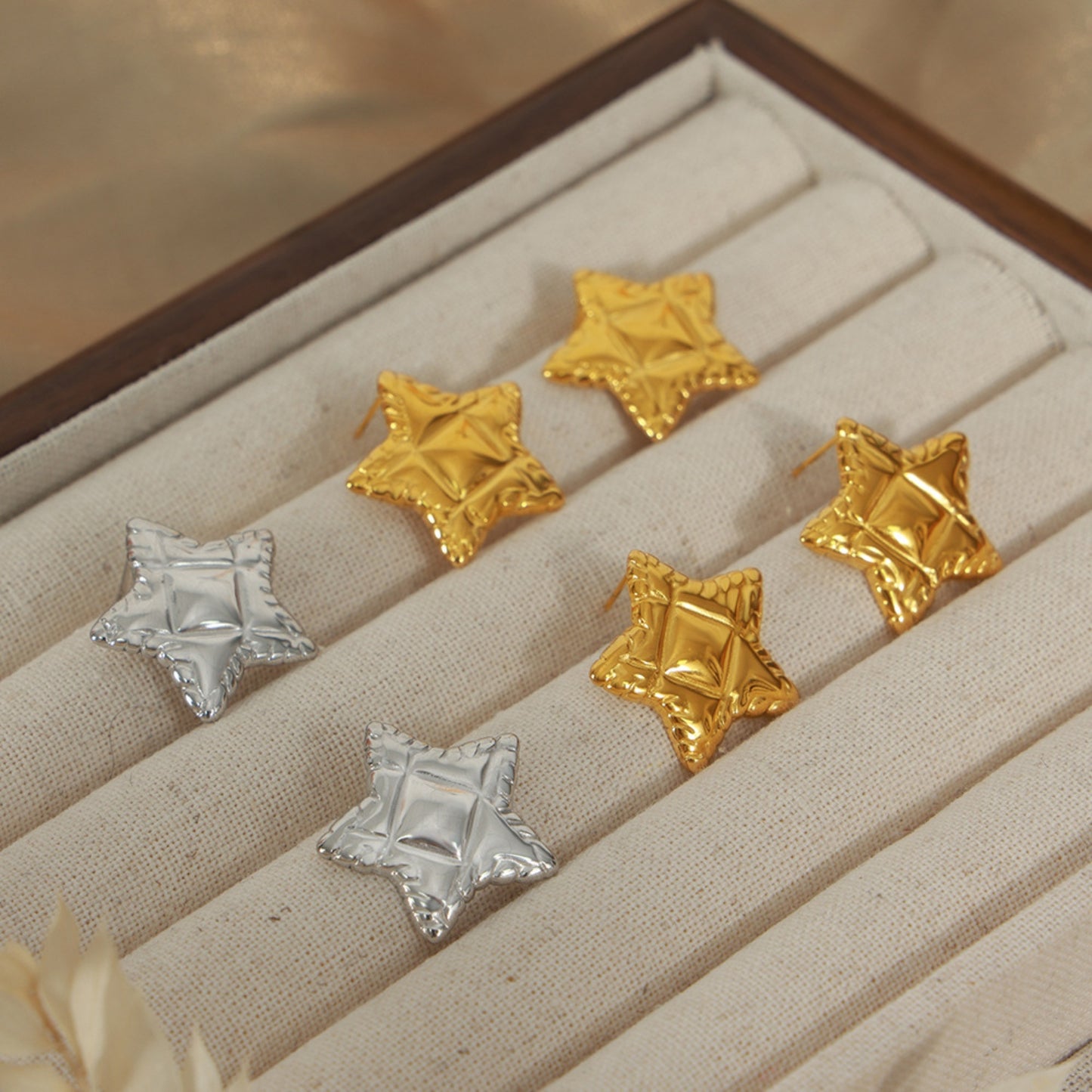 honeybee Mumford's Star Stud Earrings