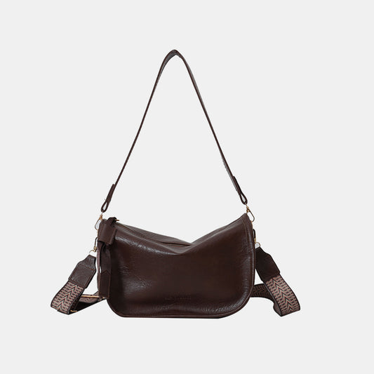 Honeybee Mumford's Leather Double Strap Shoulder Bag