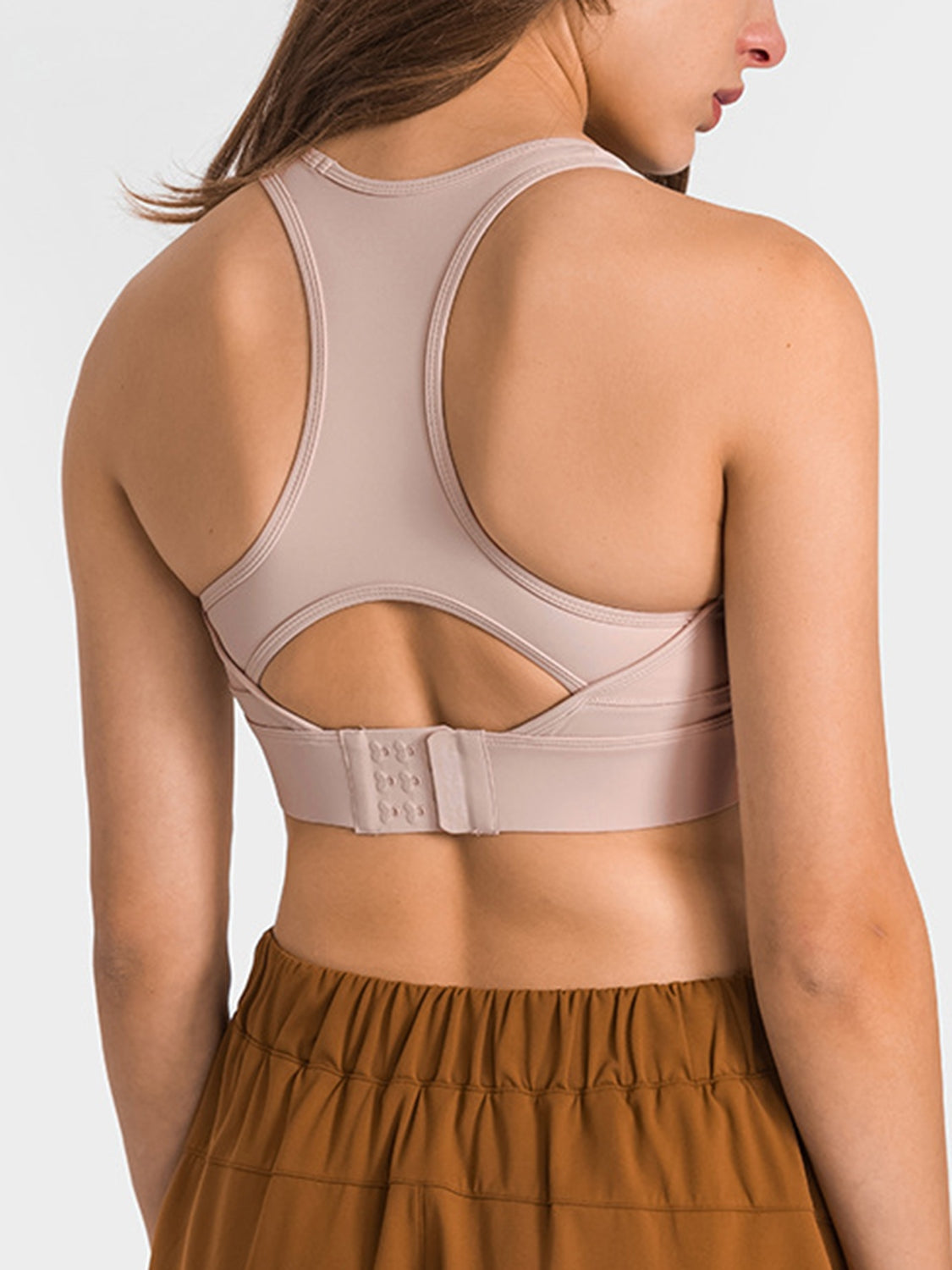 Honeybee Mumford's Double Take Round Neck Racerback Cropped Tank