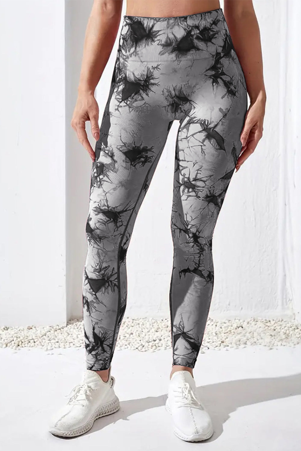 Honeybee Mumford's Printed High Waist Active Pants