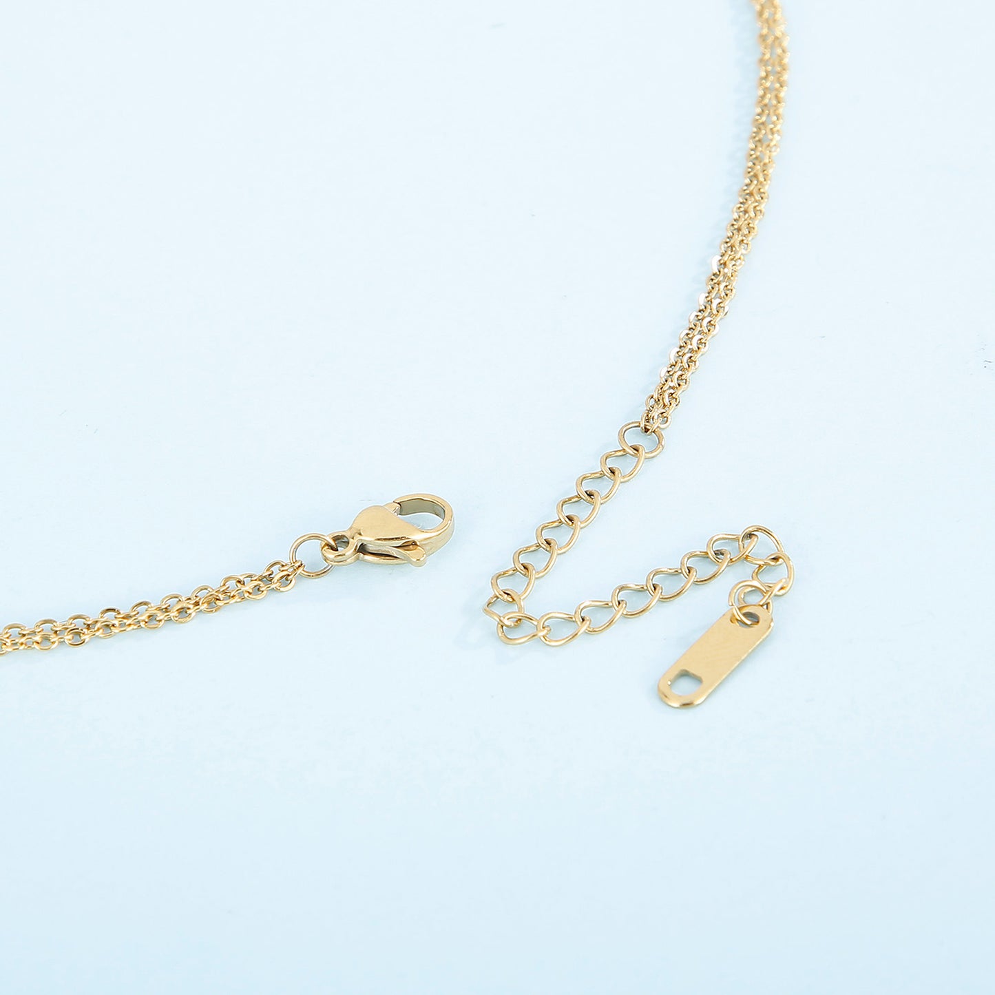 Honeybee Mumford's Unicorn and Star Shape Double-Layered Pendant Necklace