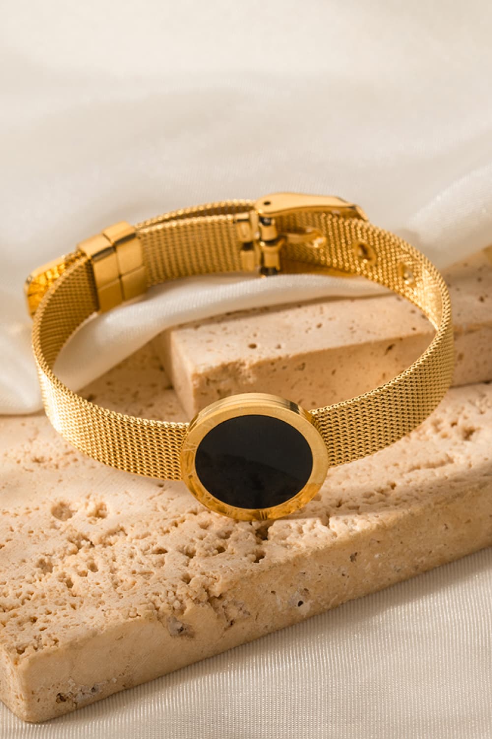 honeybee Mumford's 18K Gold-Plated Copper Wide Bracelet