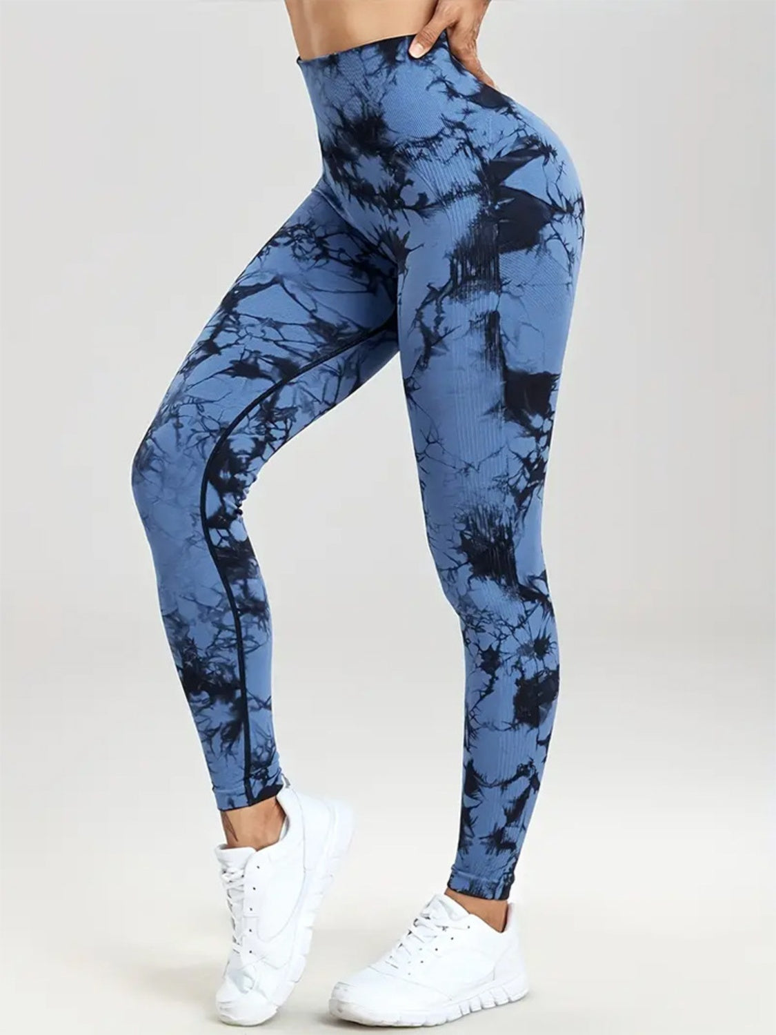 Honeybee Mumford's Printed High Waist Active Pants