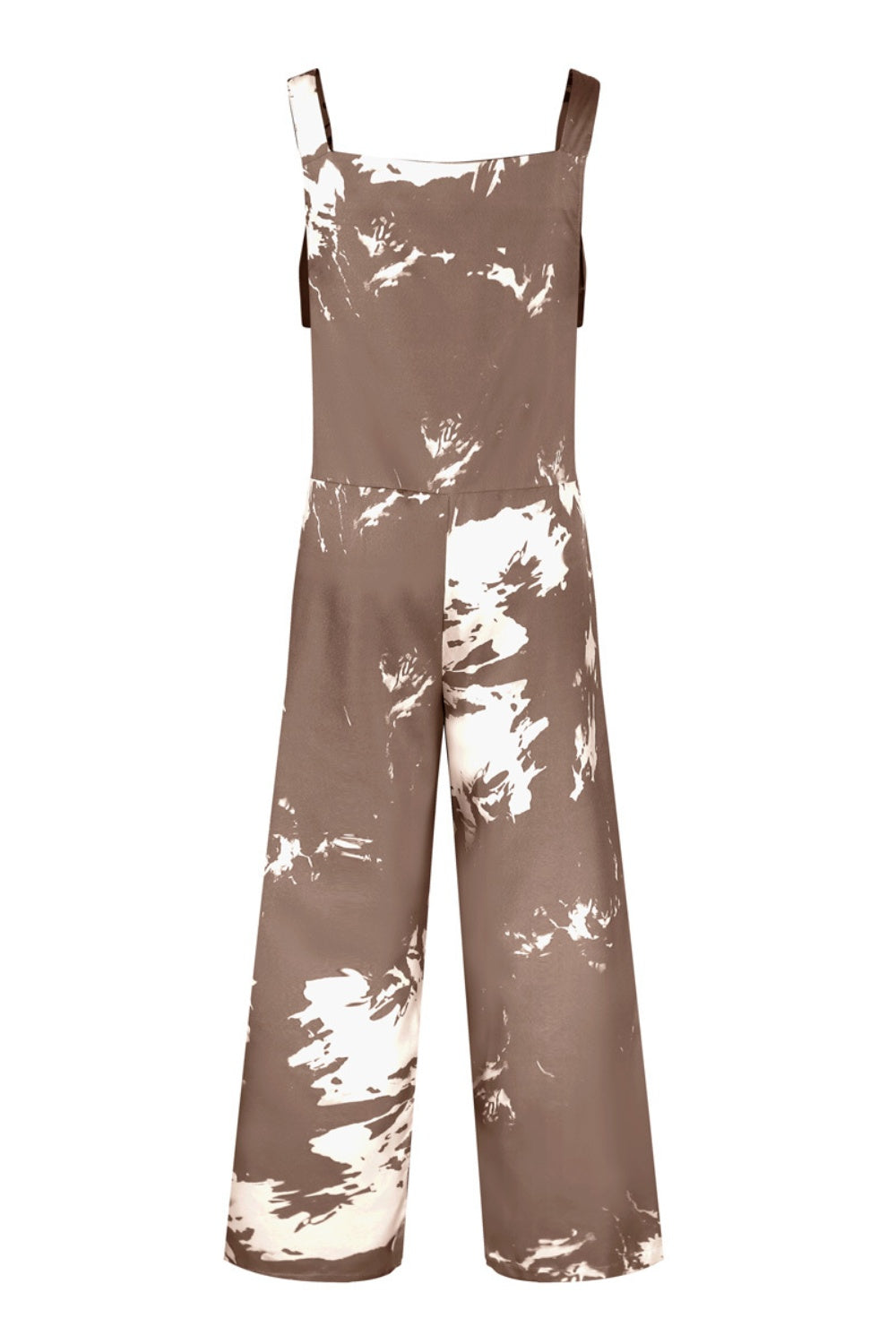 Honeybee Mumford's Pocketed Tie-Dye Wide Strap Overalls