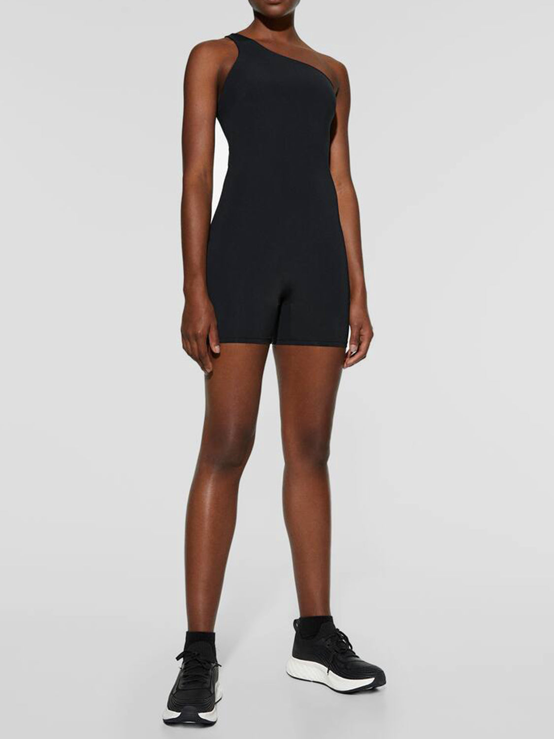 Honeybee Mumford's Single Shoulder Active Romper