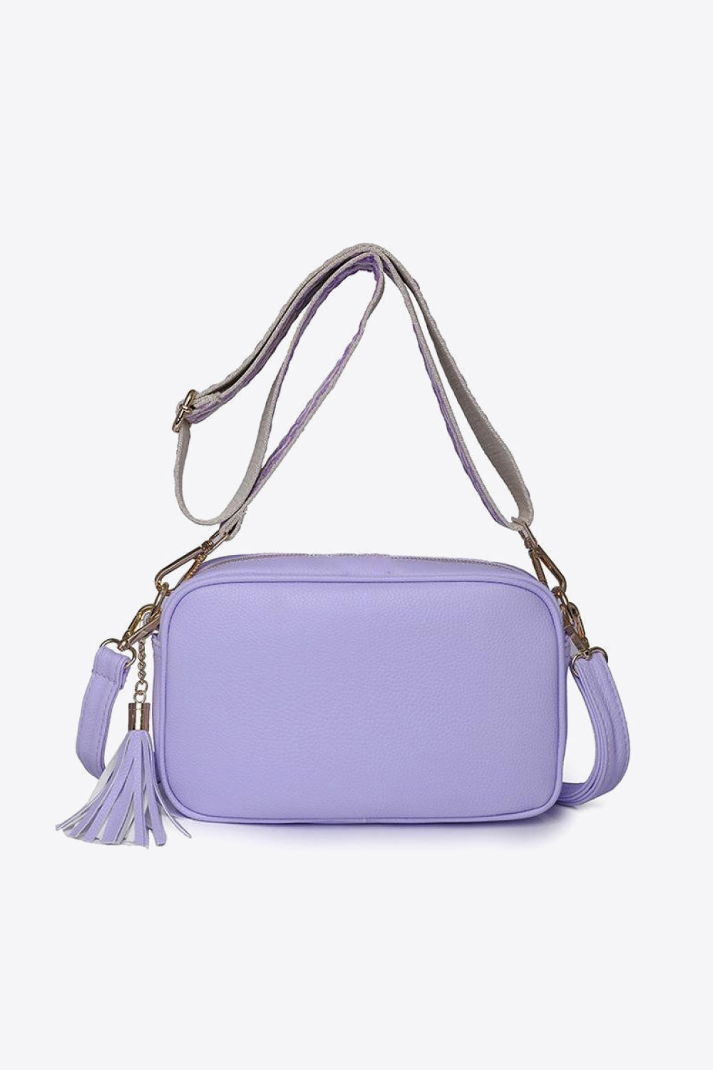 Honeybee Mumford's Leather Tassel Crossbody Bag