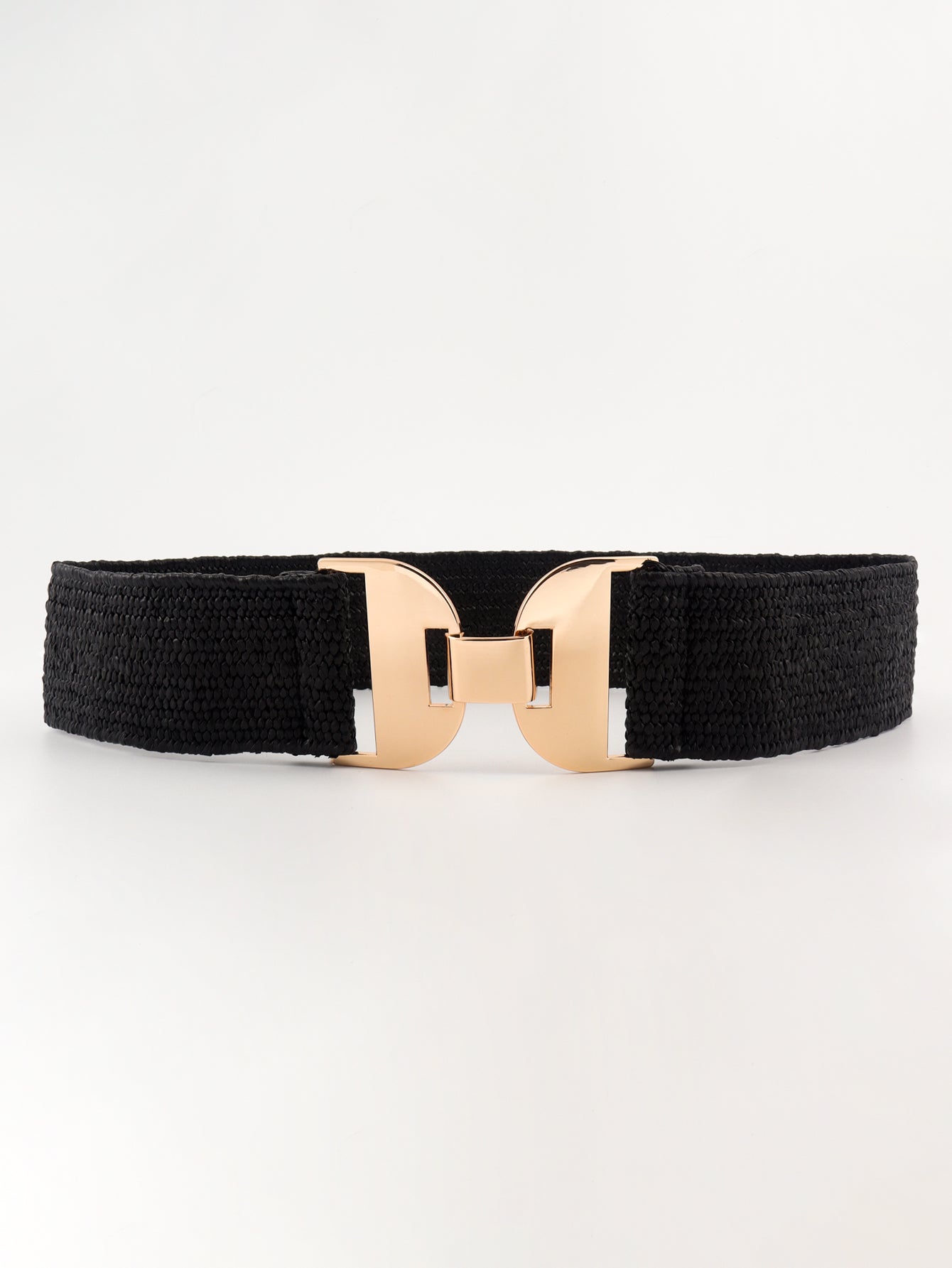 Honeybee Mumford's Black or Tan Buckle Elastic Belt