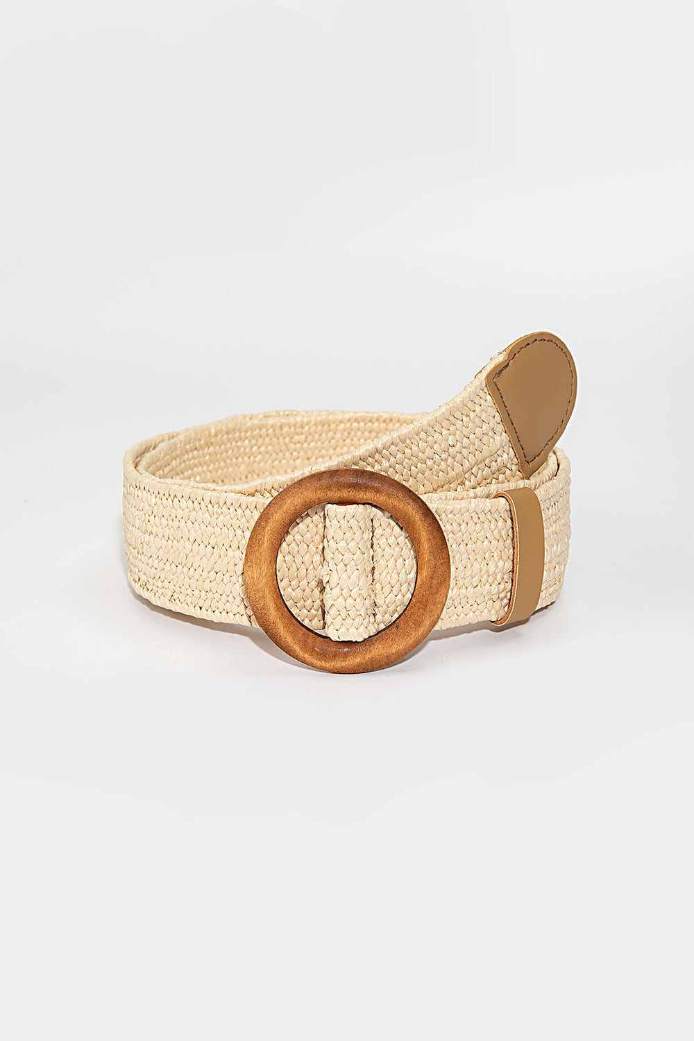 Honeybee Mumford's Woven Round Buckle Belt