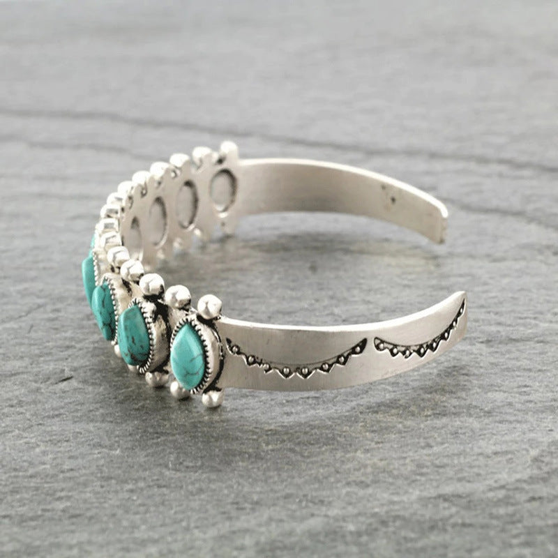 Honeybee Mumford's Turquoise Open Bracelet