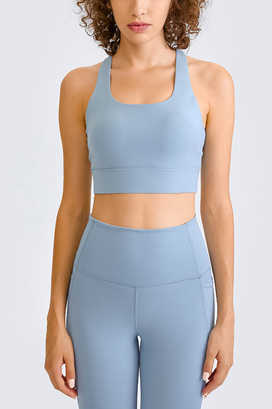 Honeybee Mumford's Cross Back Yoga Crop Top