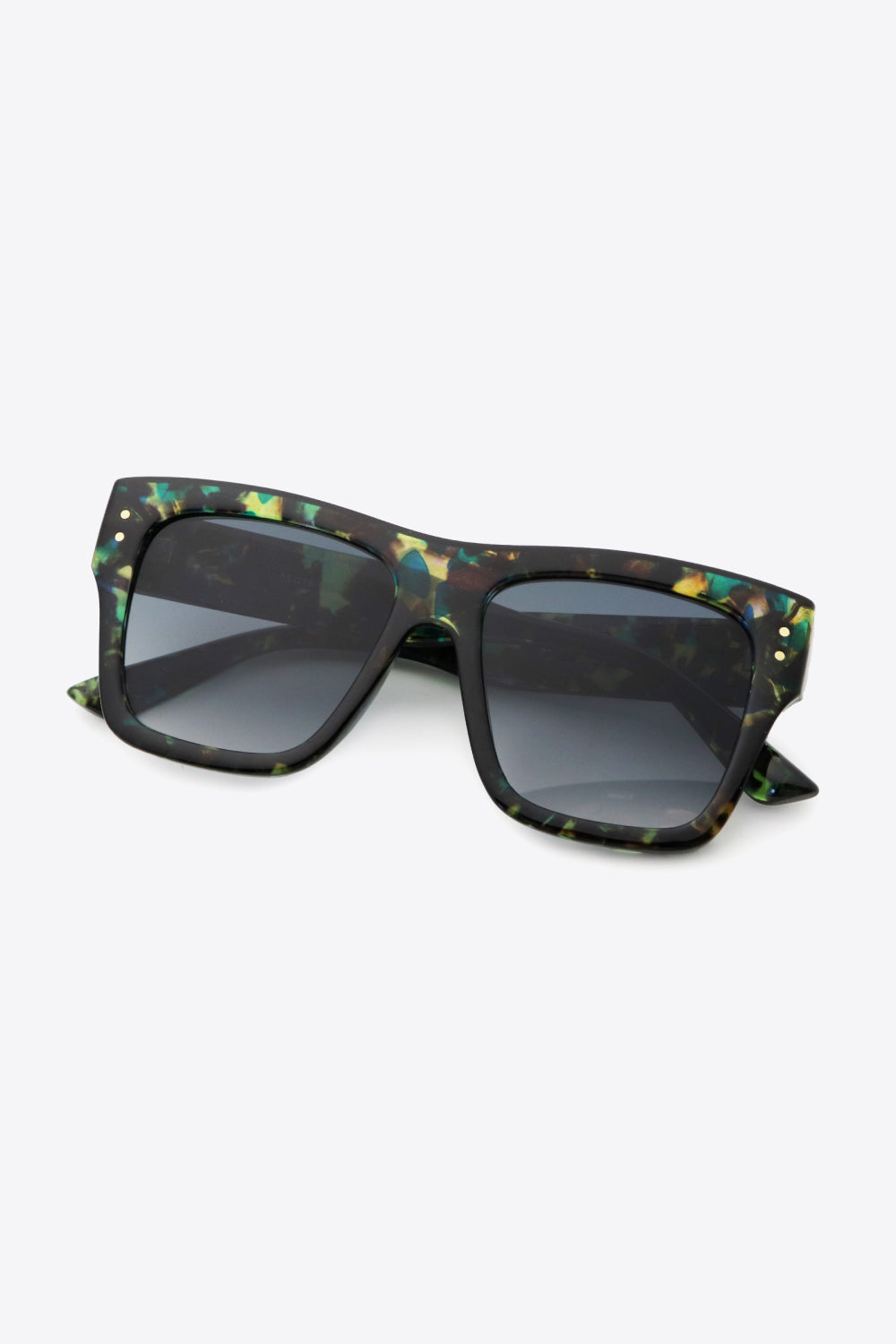 Honeybee Mumford's UV400 Patterned Square Sunglasses