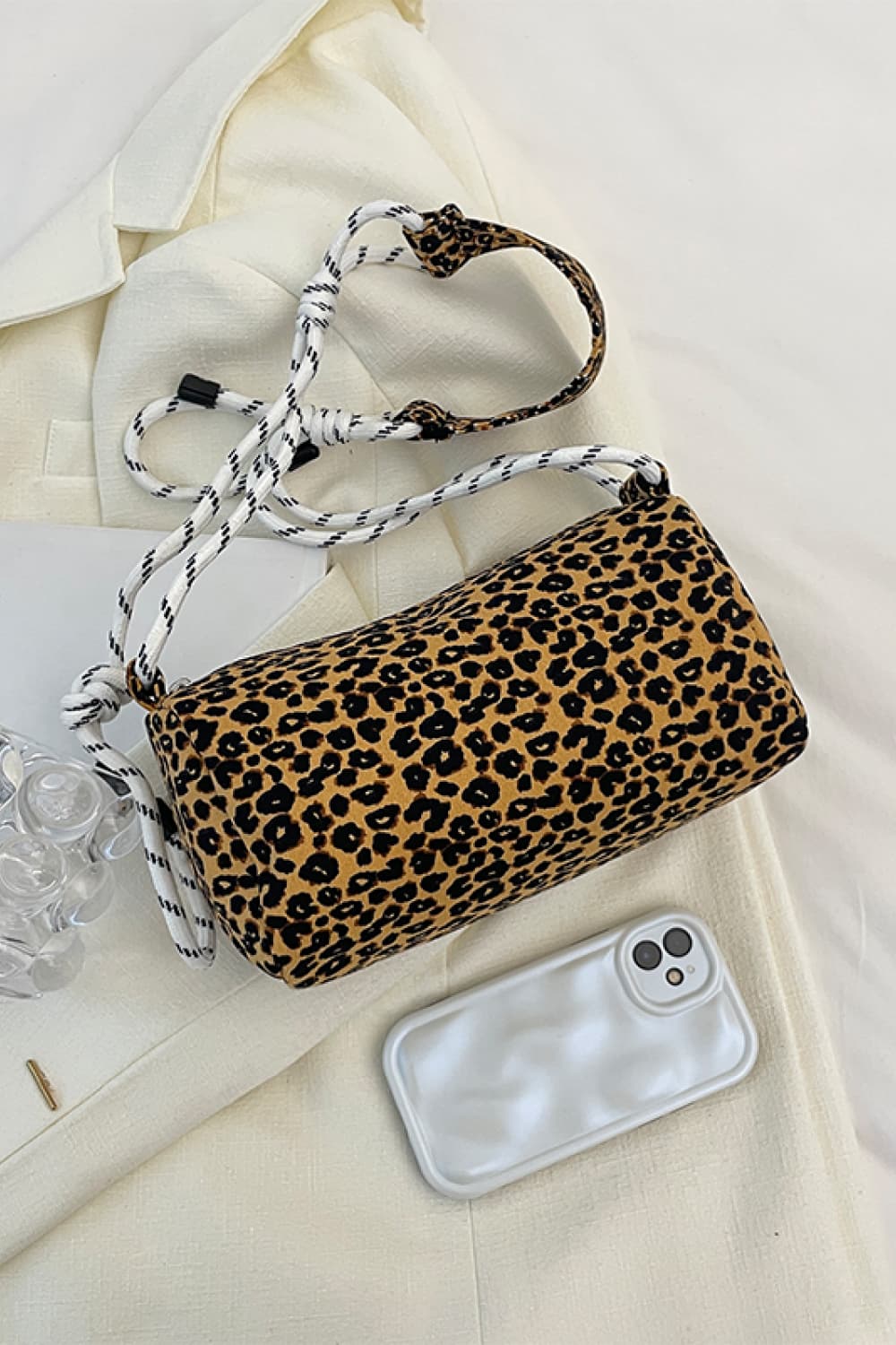 Honeybee Mumford's Animal Print Handbag