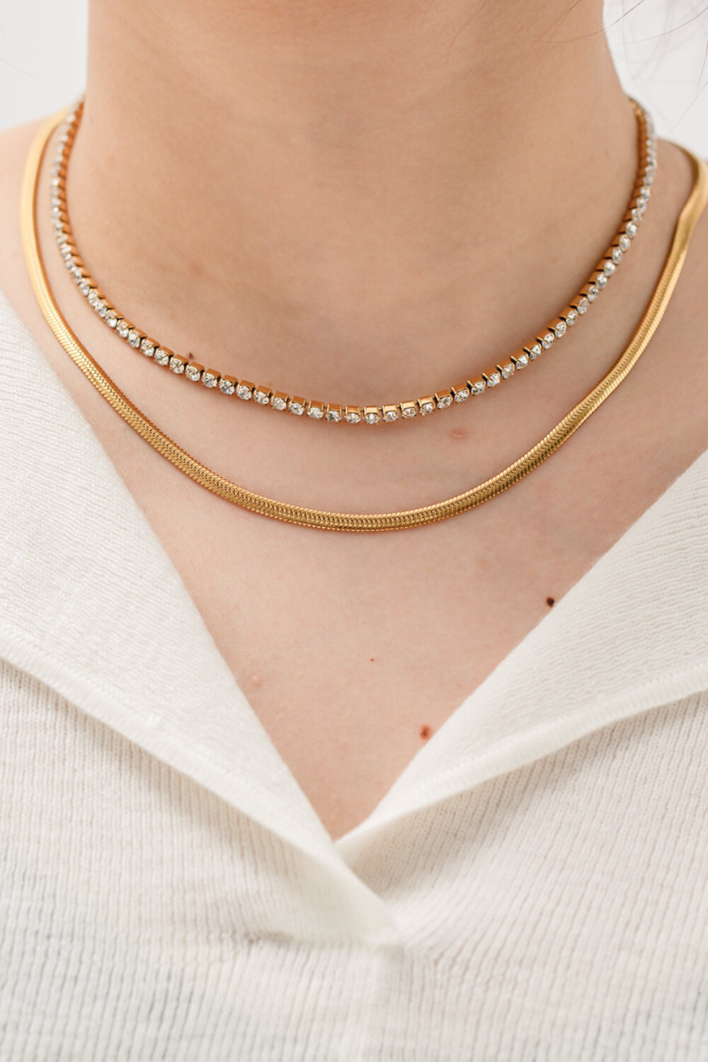 Honeybee Mumford's Double-Layered Necklace