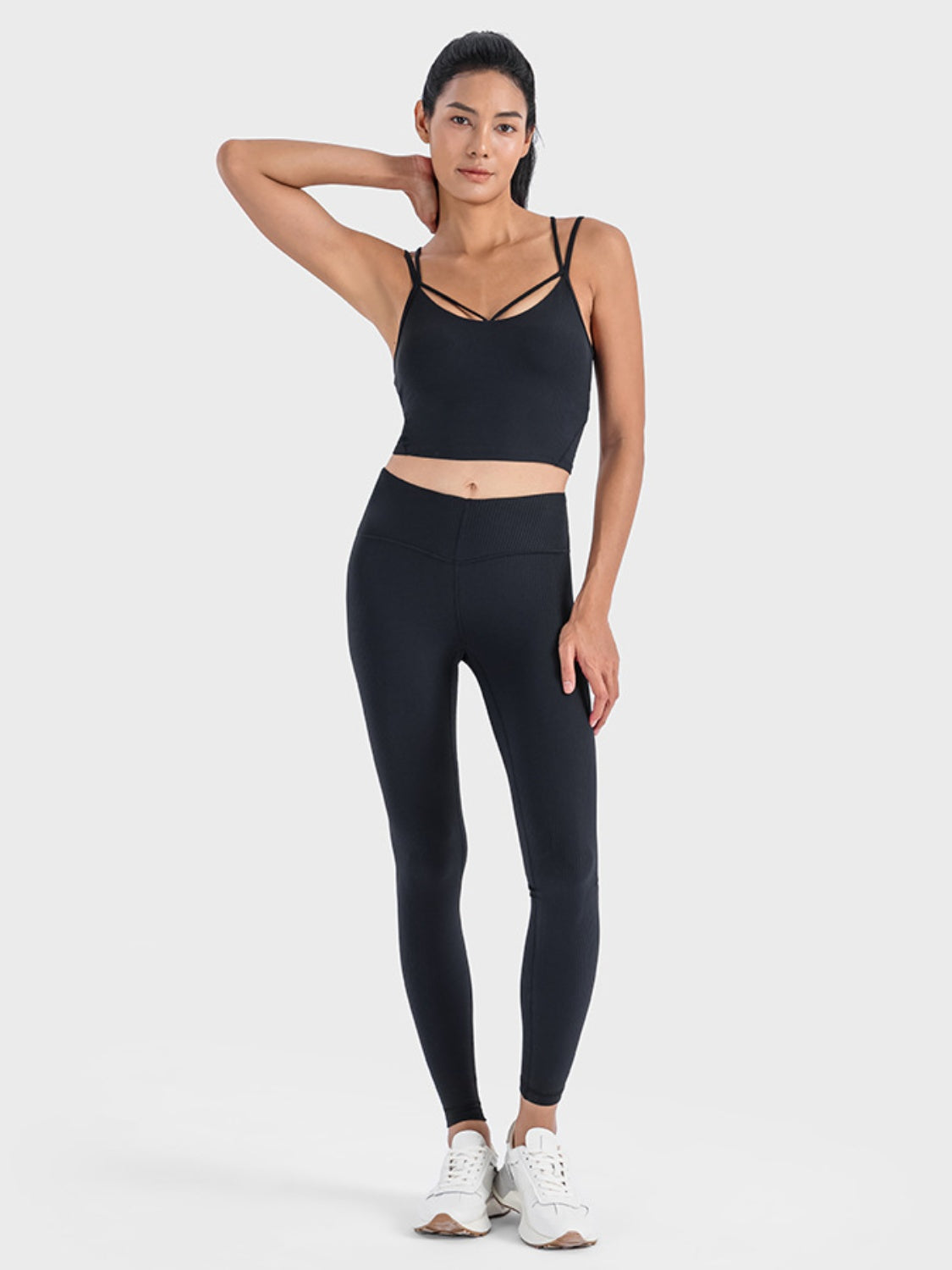 Honeybee Mumford's Double Strap Ribbed Sports Cami