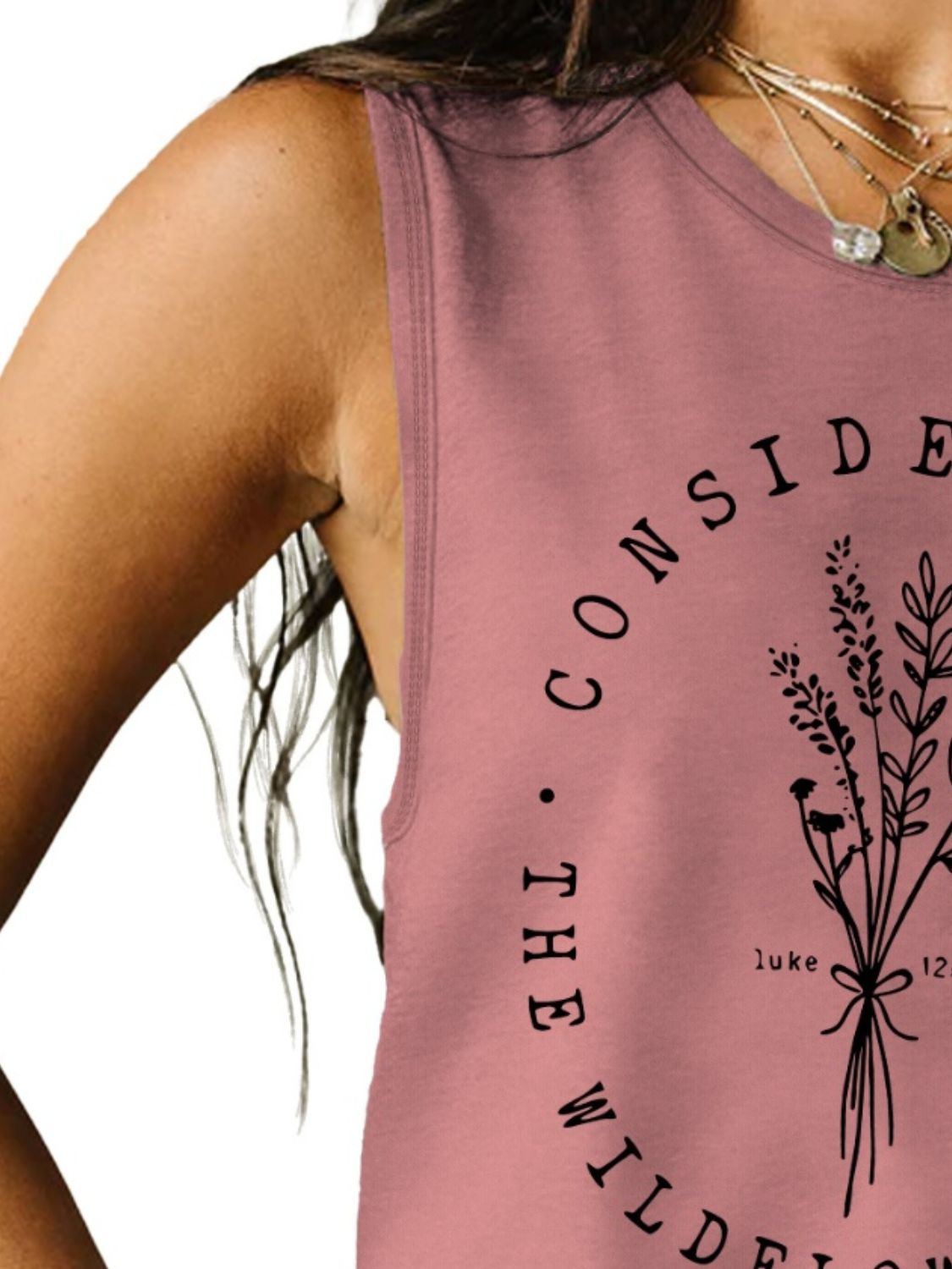 Honeybee Mumford's Graphic Round Neck Tank