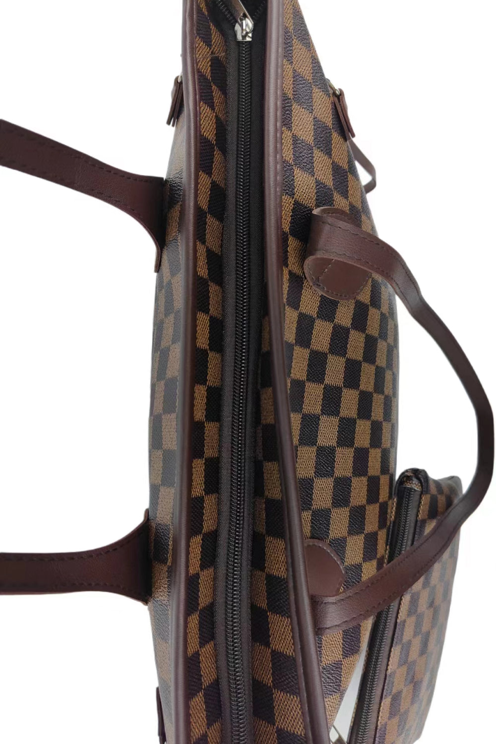 Honeybee Mumford's Checkered Two-Piece Bag Set