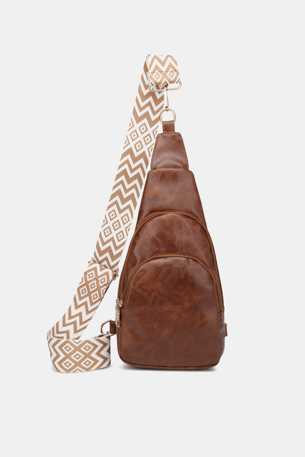 honeybee Mumford's Leather Sling Bag