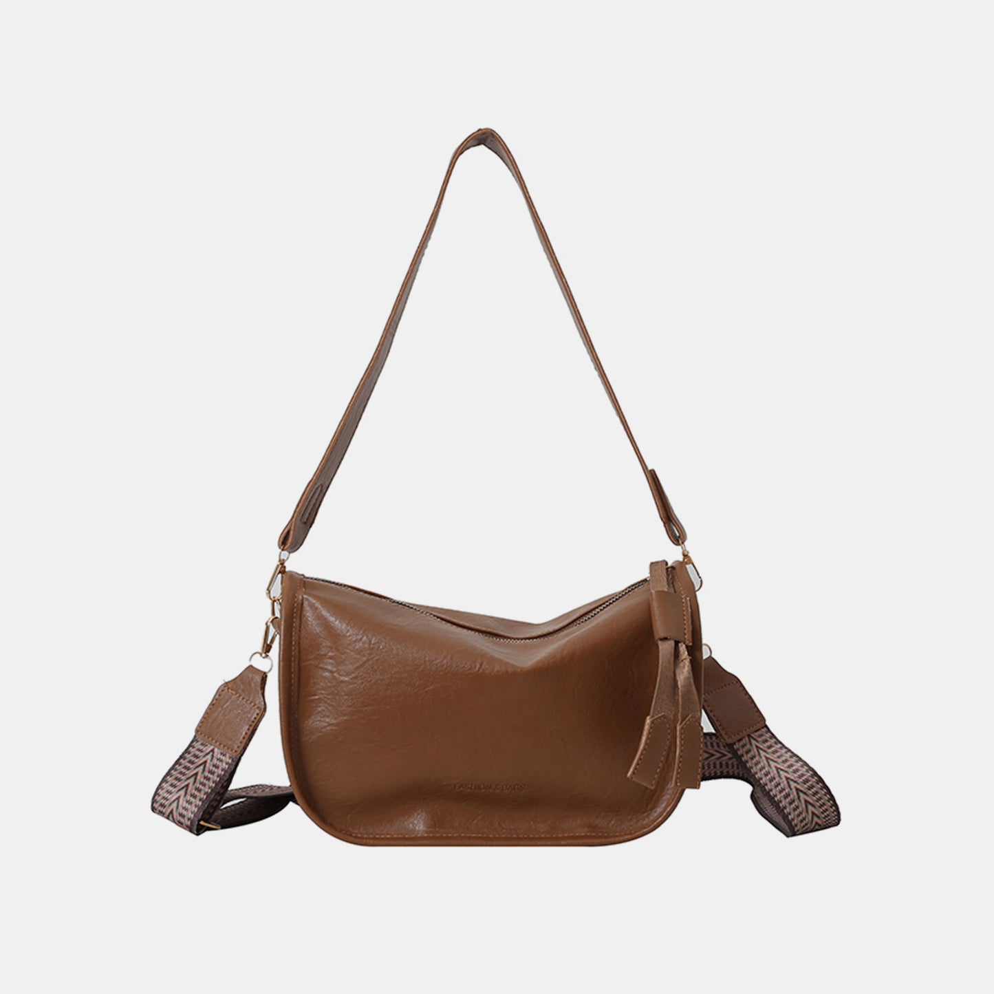 Honeybee Mumford's Leather Double Strap Shoulder Bag