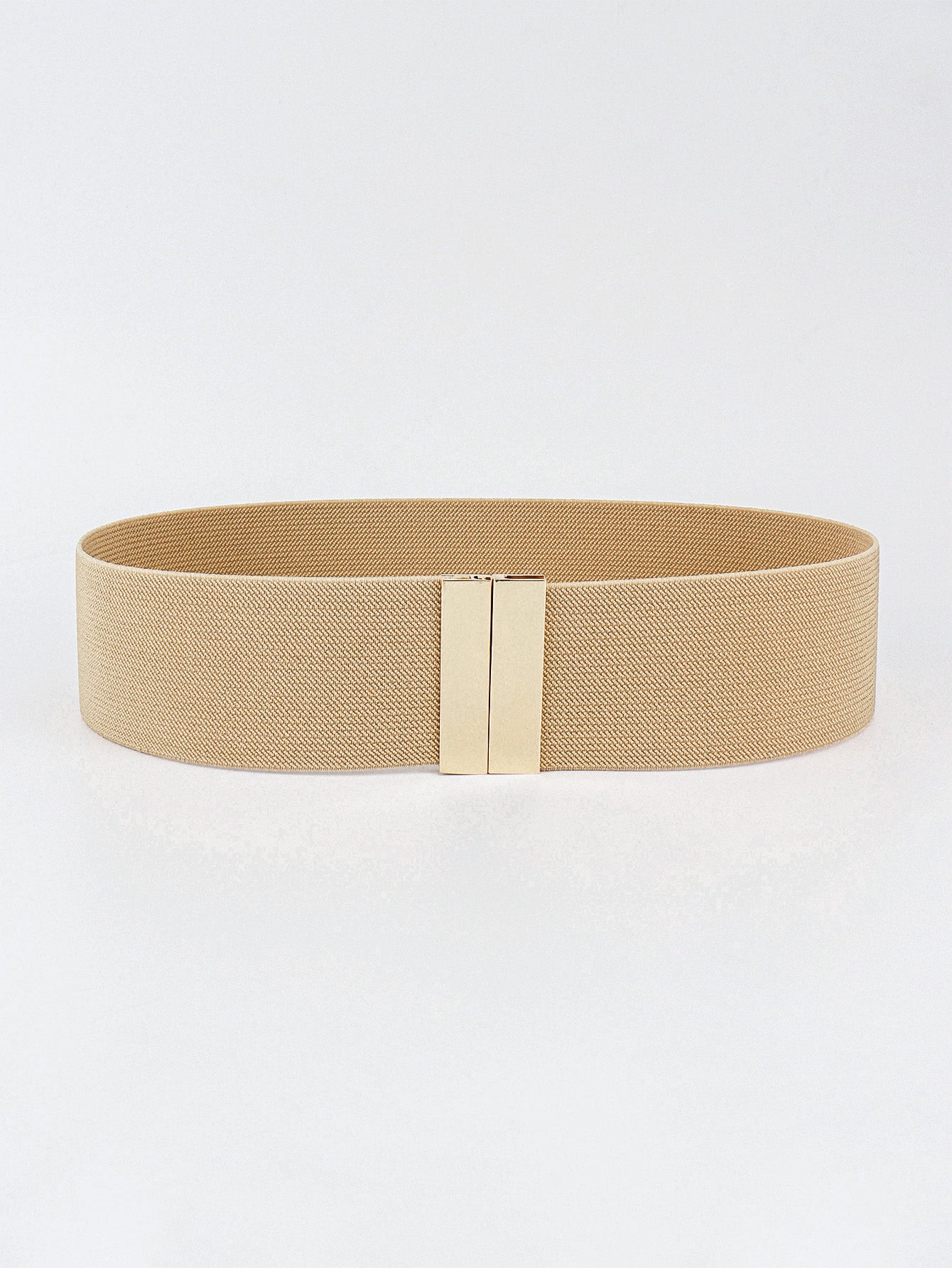 Honeybee Mumford's Tan or Black Buckle Elastic Belt