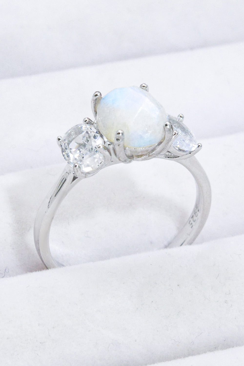 Honeybee Mumford's Natural Moonstone and Ring