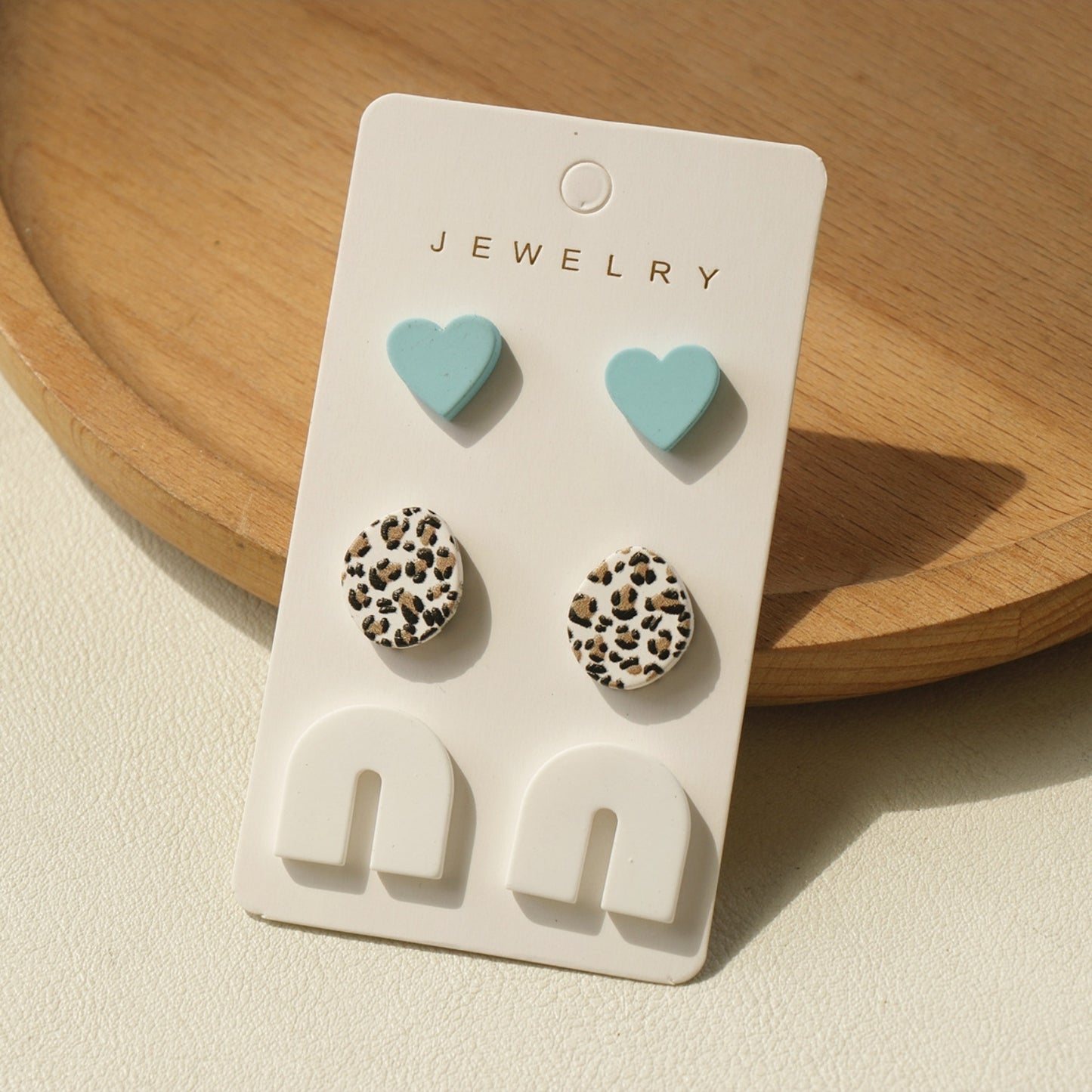 honeybee Mumford's 3 Piece Acrylic Stud Earrings