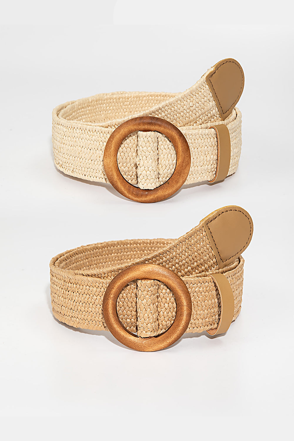 Honeybee Mumford's Woven Round Buckle Belt