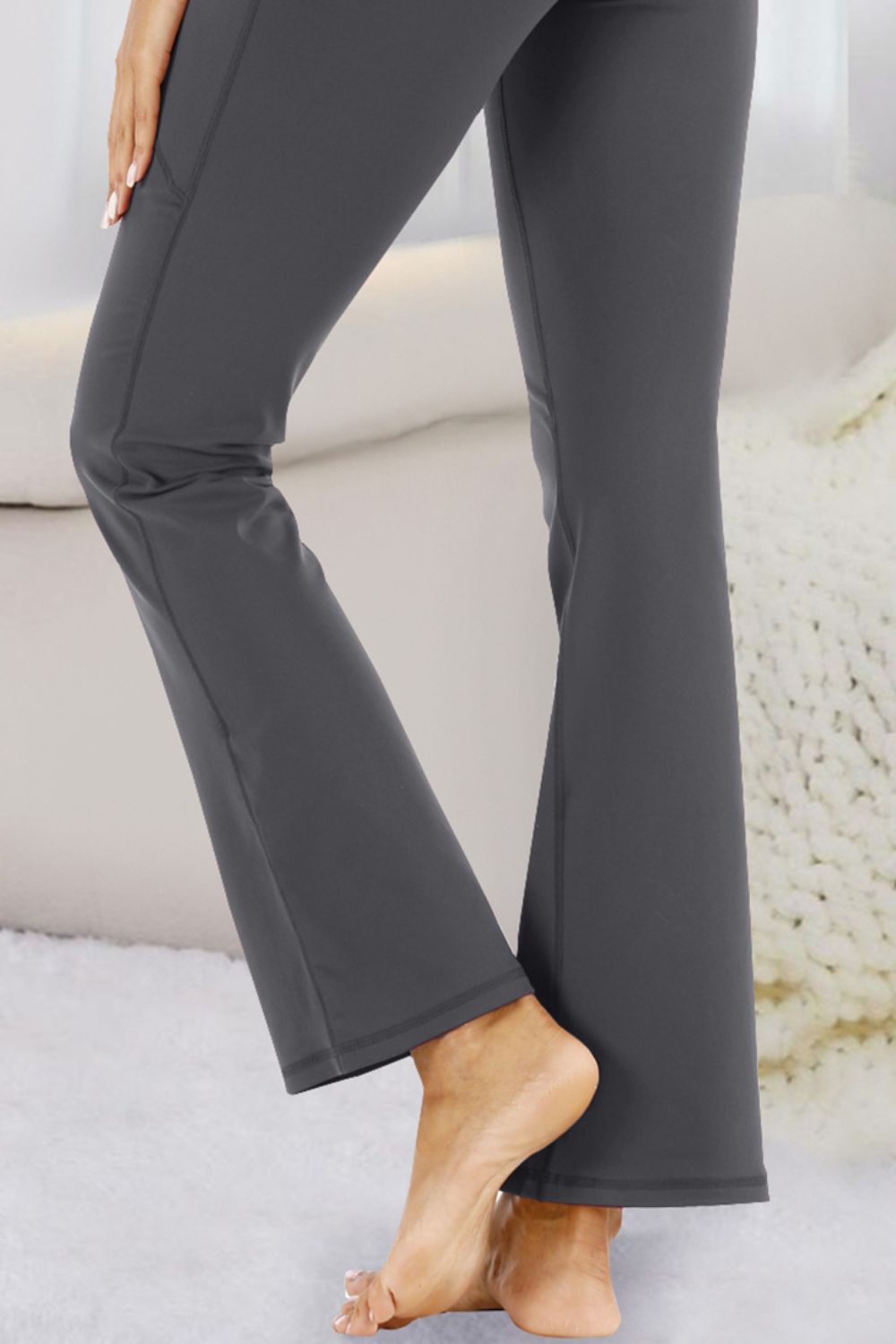 Honeybee Mumford's Pocketed High Waist Active Pants