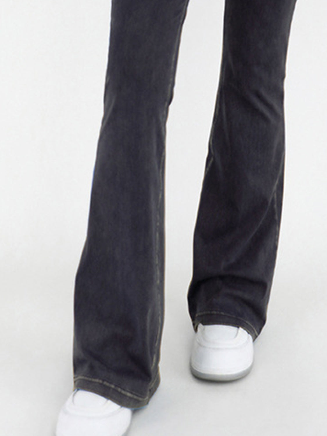 Honeybee Mumford's Wide Waistband Bootcut Jeans with Pockets