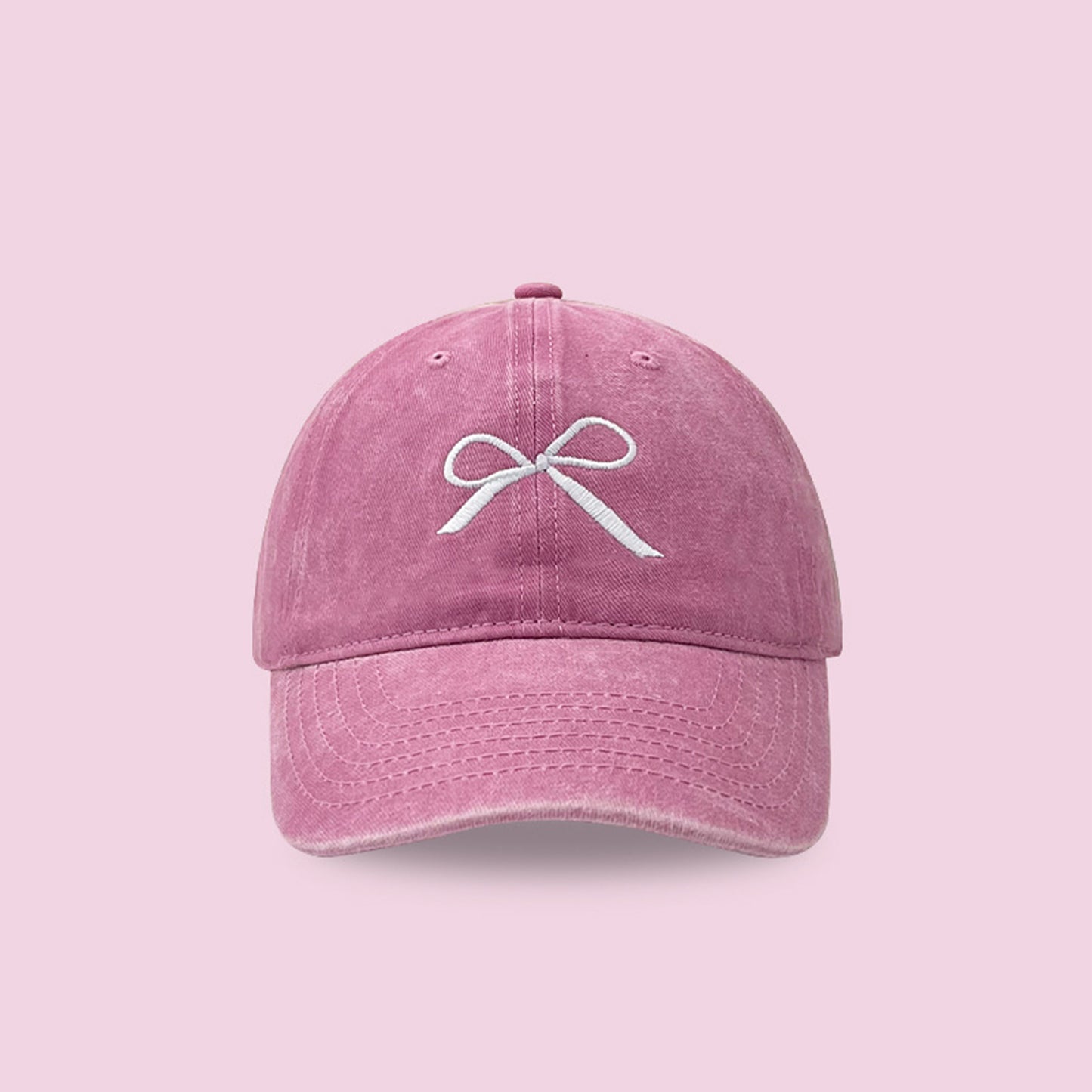 Honeybee Mumford's Bow Embroidered Adjustable Cap