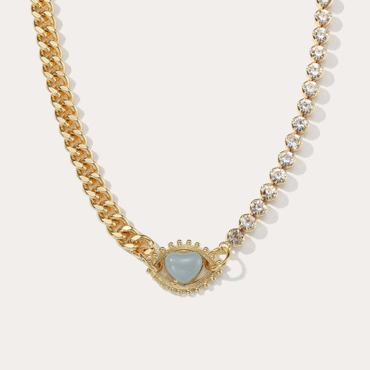 honeybee Mumford's Evil Eye Shape Necklace