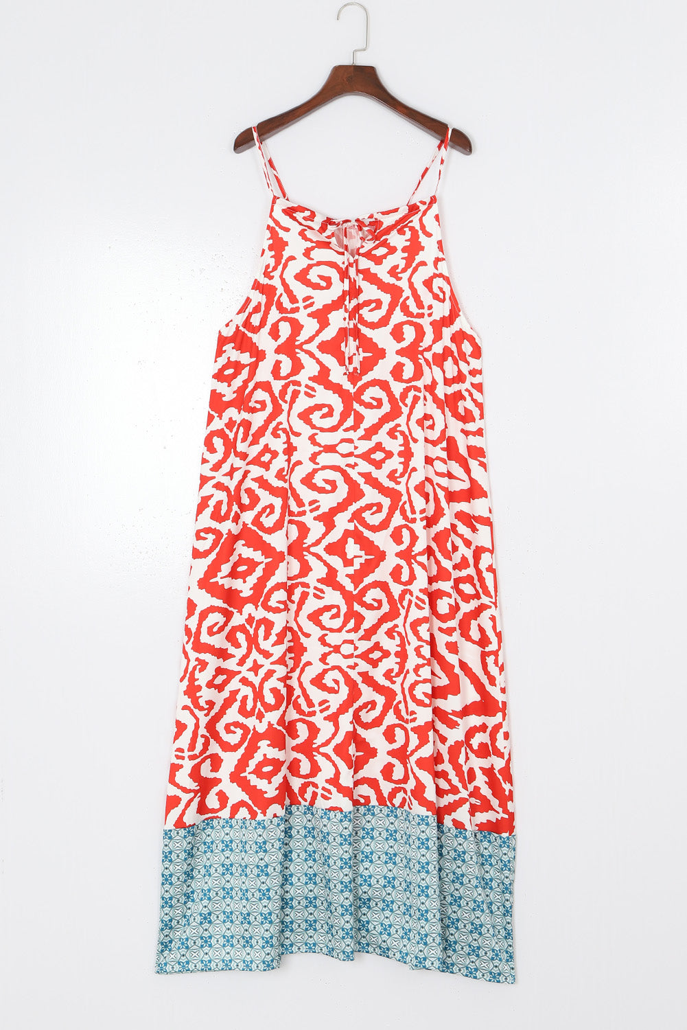 Honeybee Mumford's Spaghetti Strap Straight Neck Dress