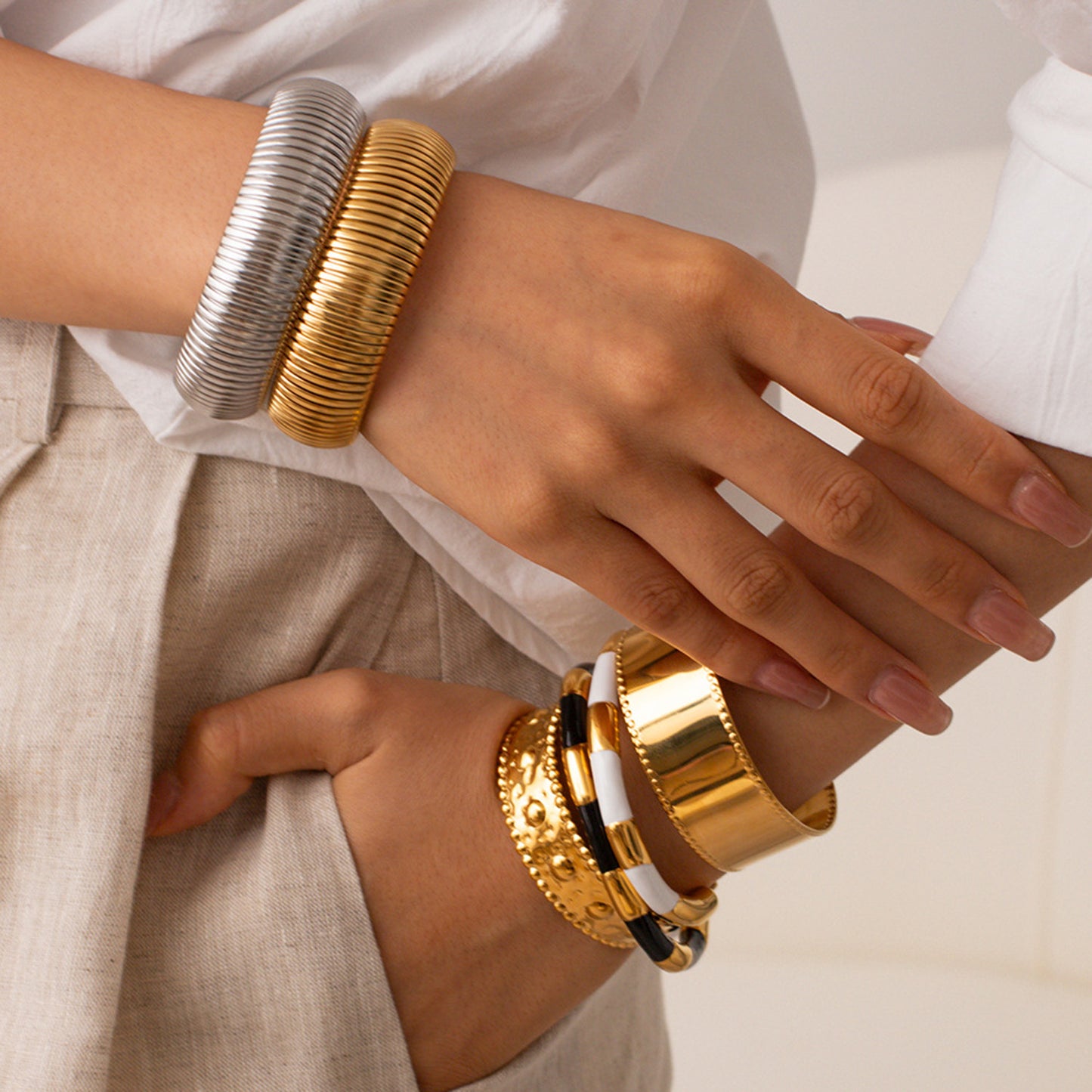 Honeybee Mumford's 18K Gold-Plated Bracelet