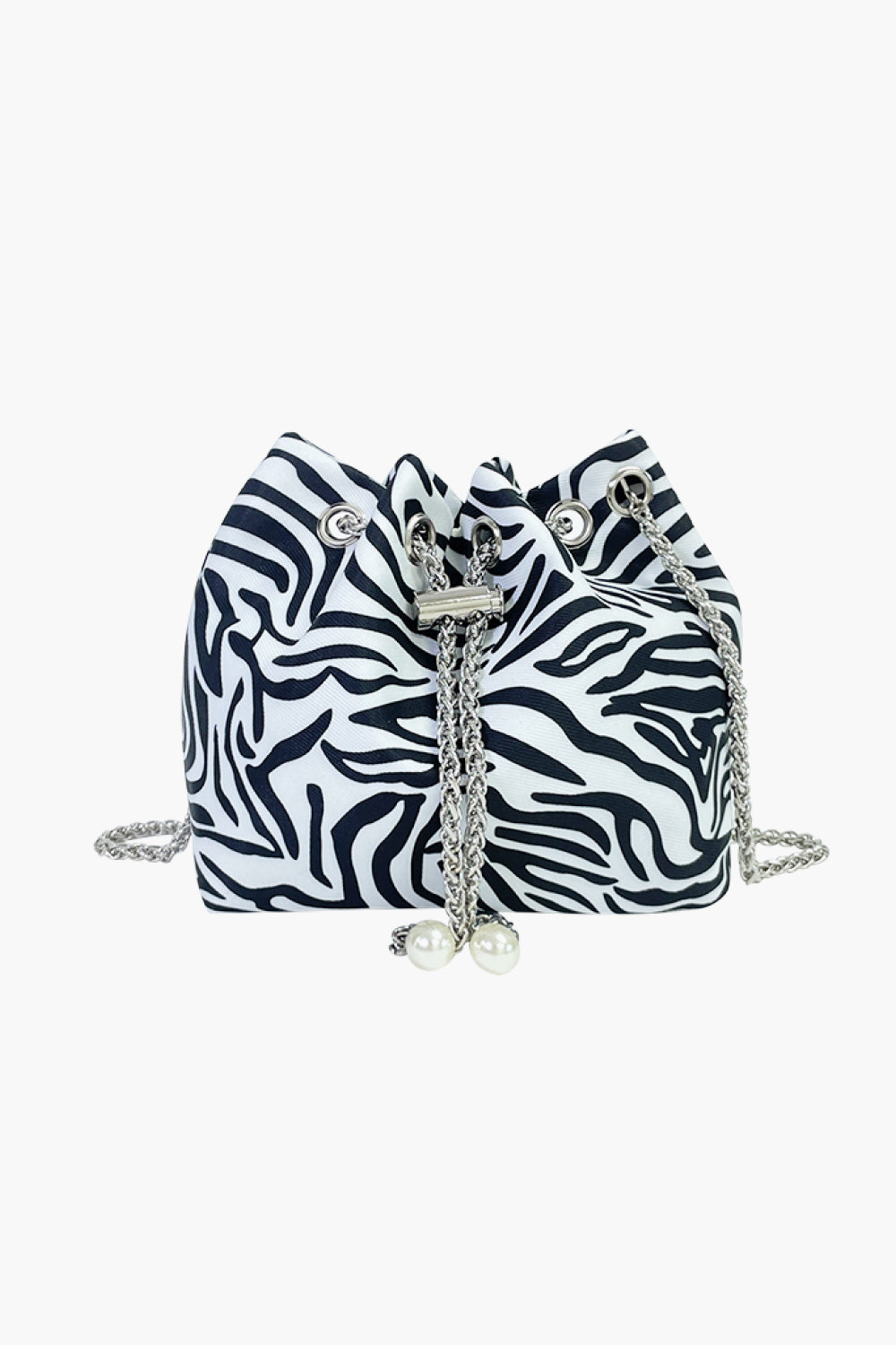 honeybee Mumford's Animal Print Nylon Bucket Bag