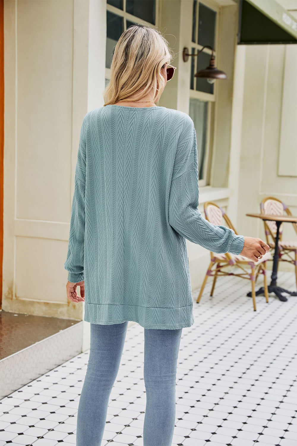 Honeybee Mumford's Long Sleeve Pocketed Cardigan