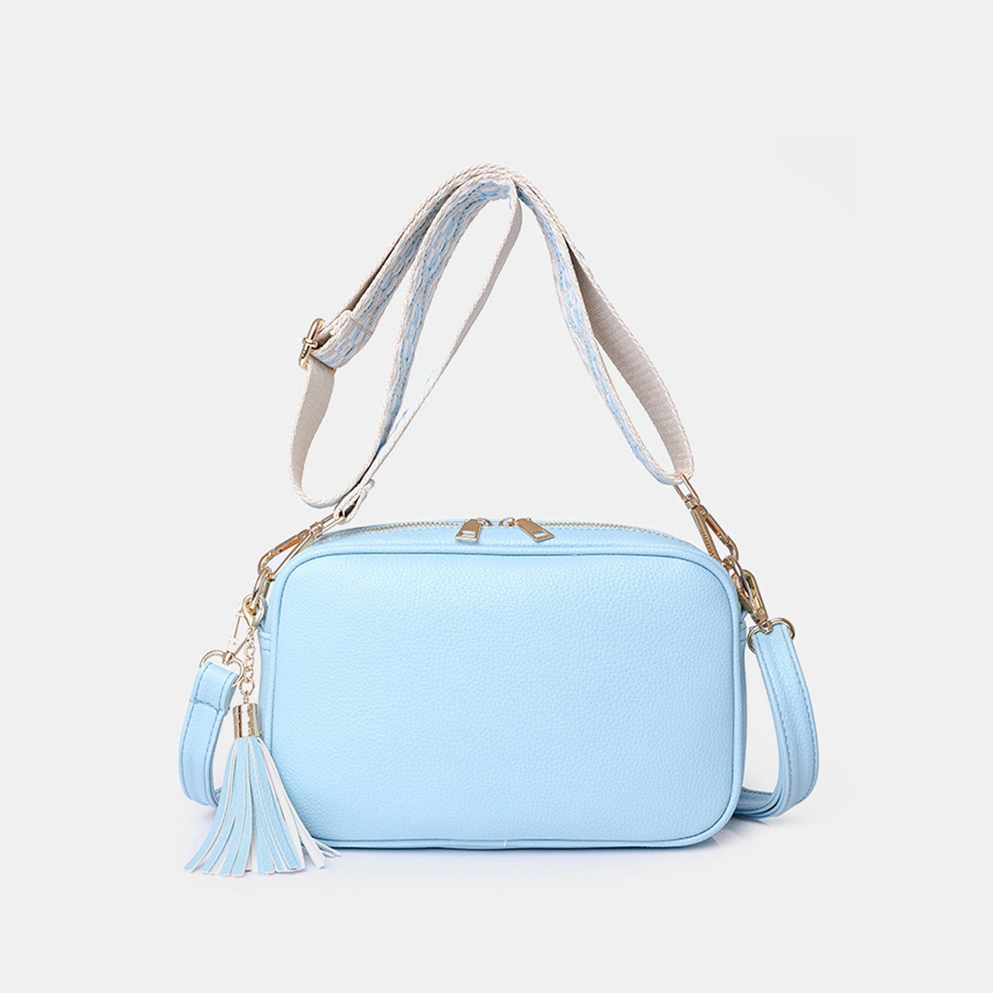 Honeybee Mumford's Tassel Leather Crossbody Bag