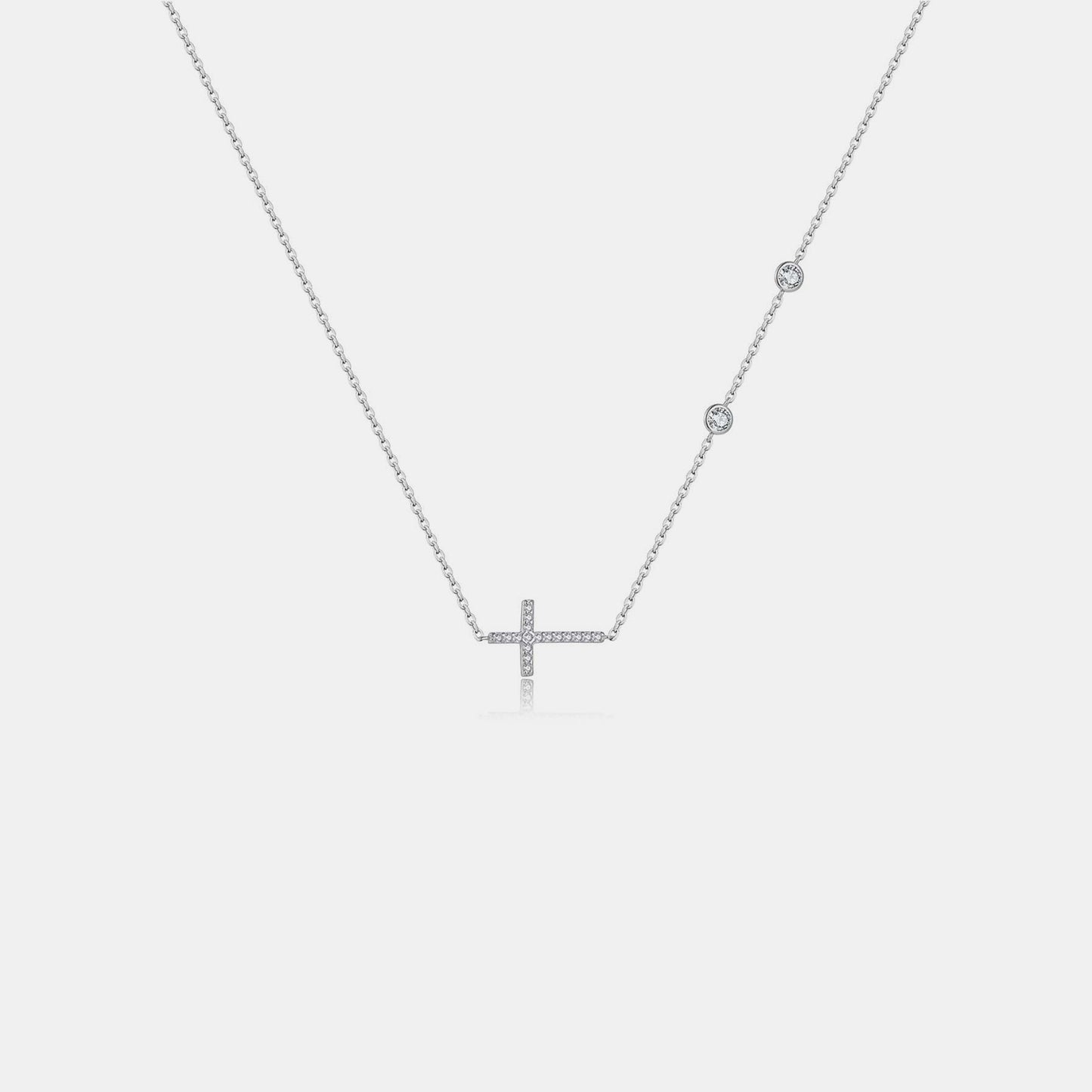 Honeybee Mumford's Sterling Silver Cross Necklace