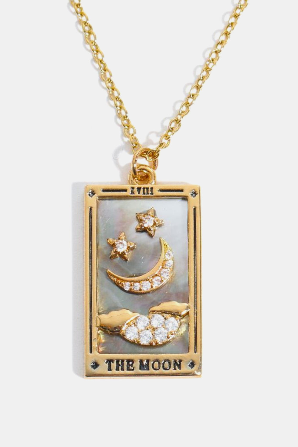 Honeybee Mumford's Tarot Card Pendant Necklace