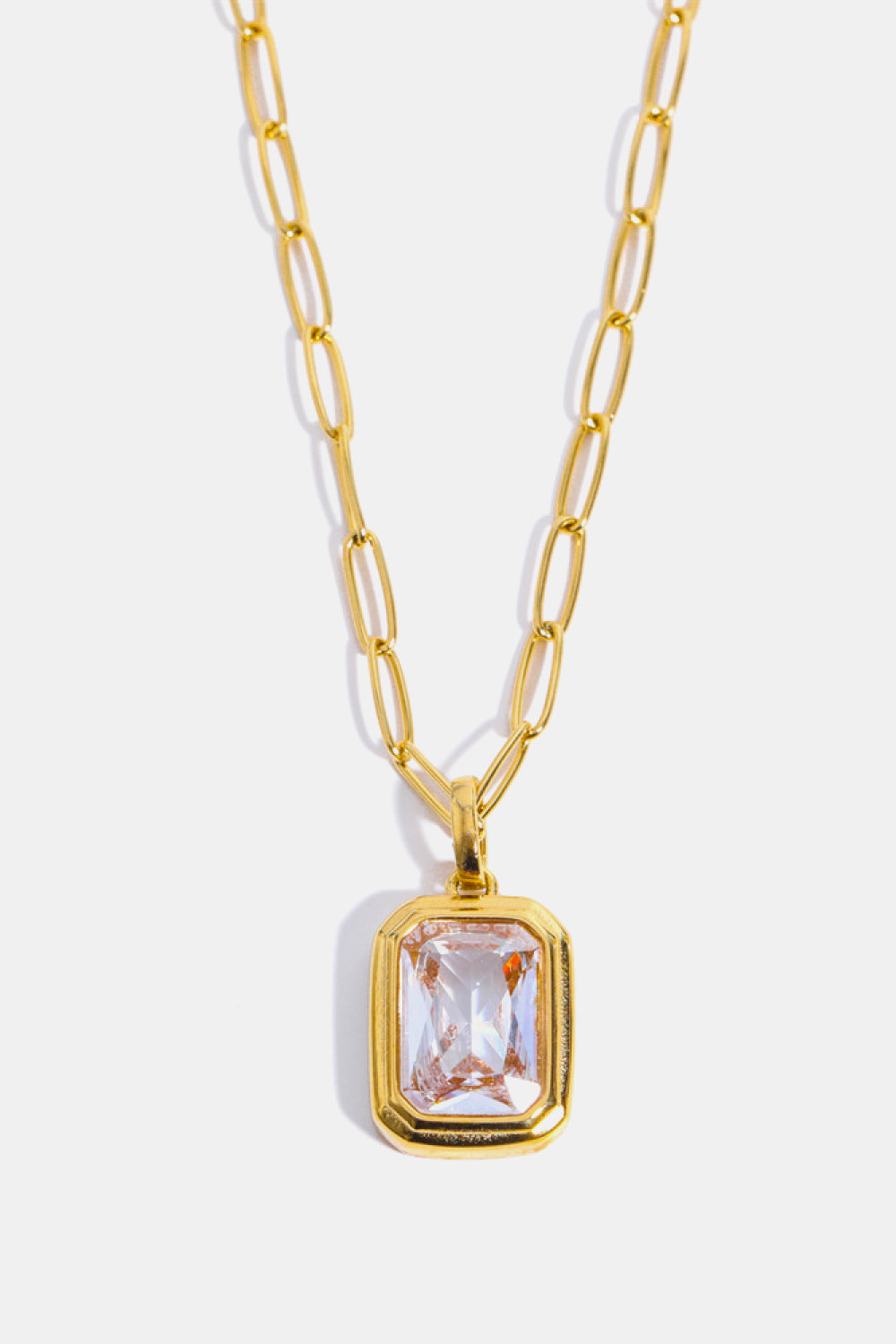 Honeybee Mumford's 18K Gold-Plated Geometrical Shape Pendant Necklace