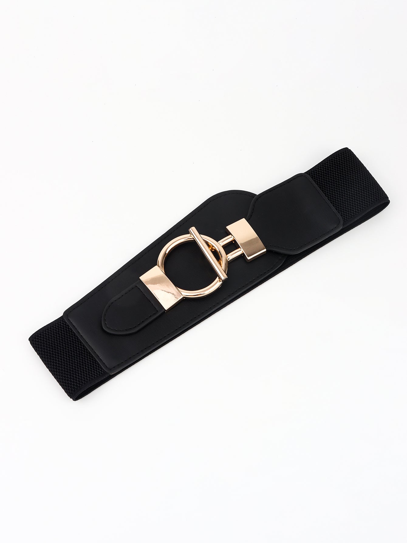 Honeybee Mumford's Elastic Wide Belt with Buckle