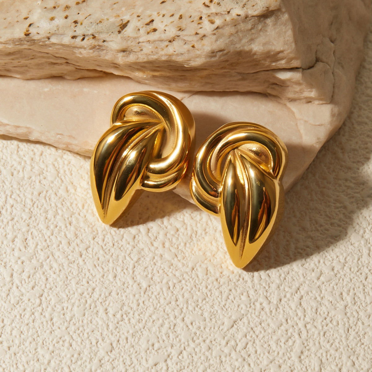 honeybee Mumford's 18K Gold-Plated Stud Earrings