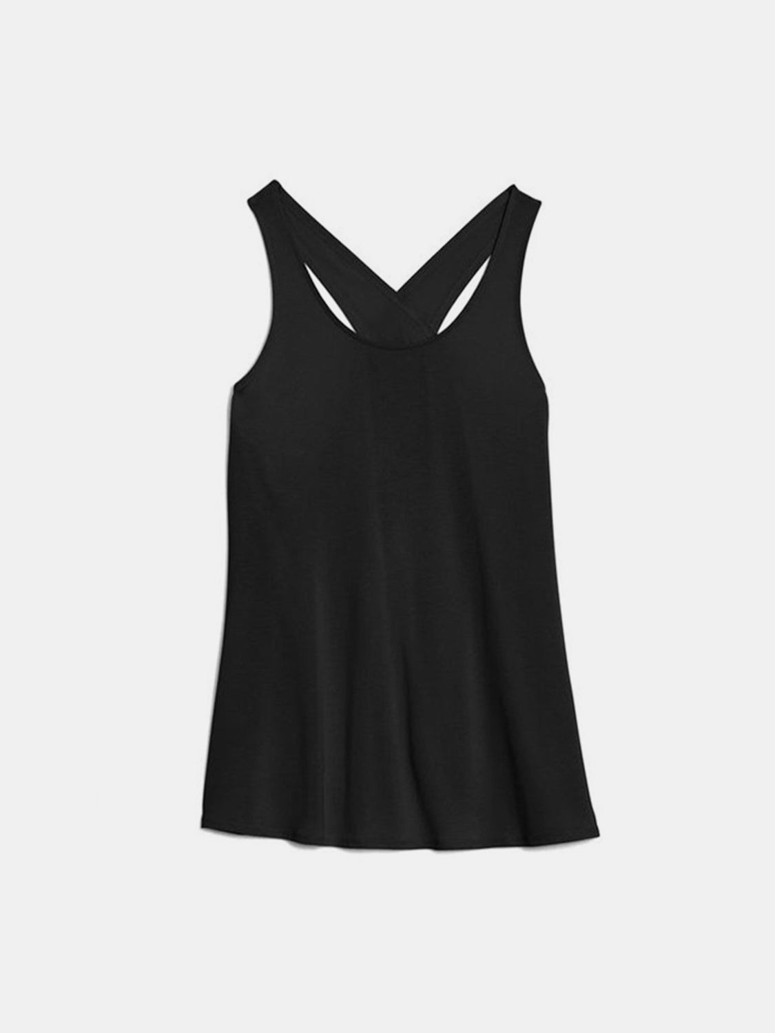 Honeybee Mumford's Crisscross Scoop Neck Active Tank