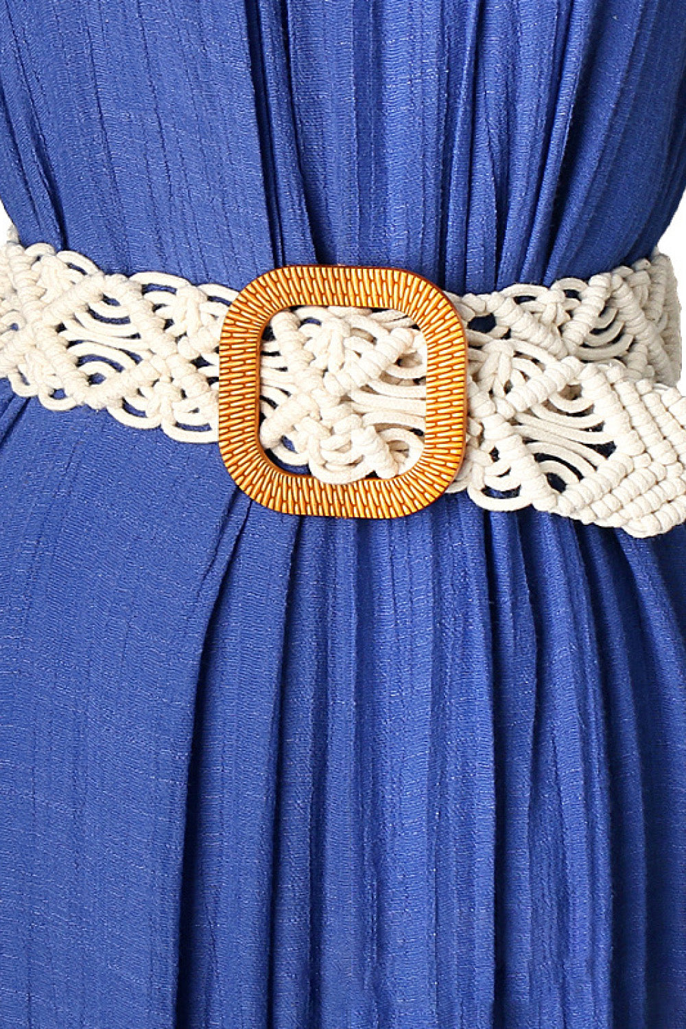 Honeybee Mumford's Wide Braid Belt with Resin Buckle