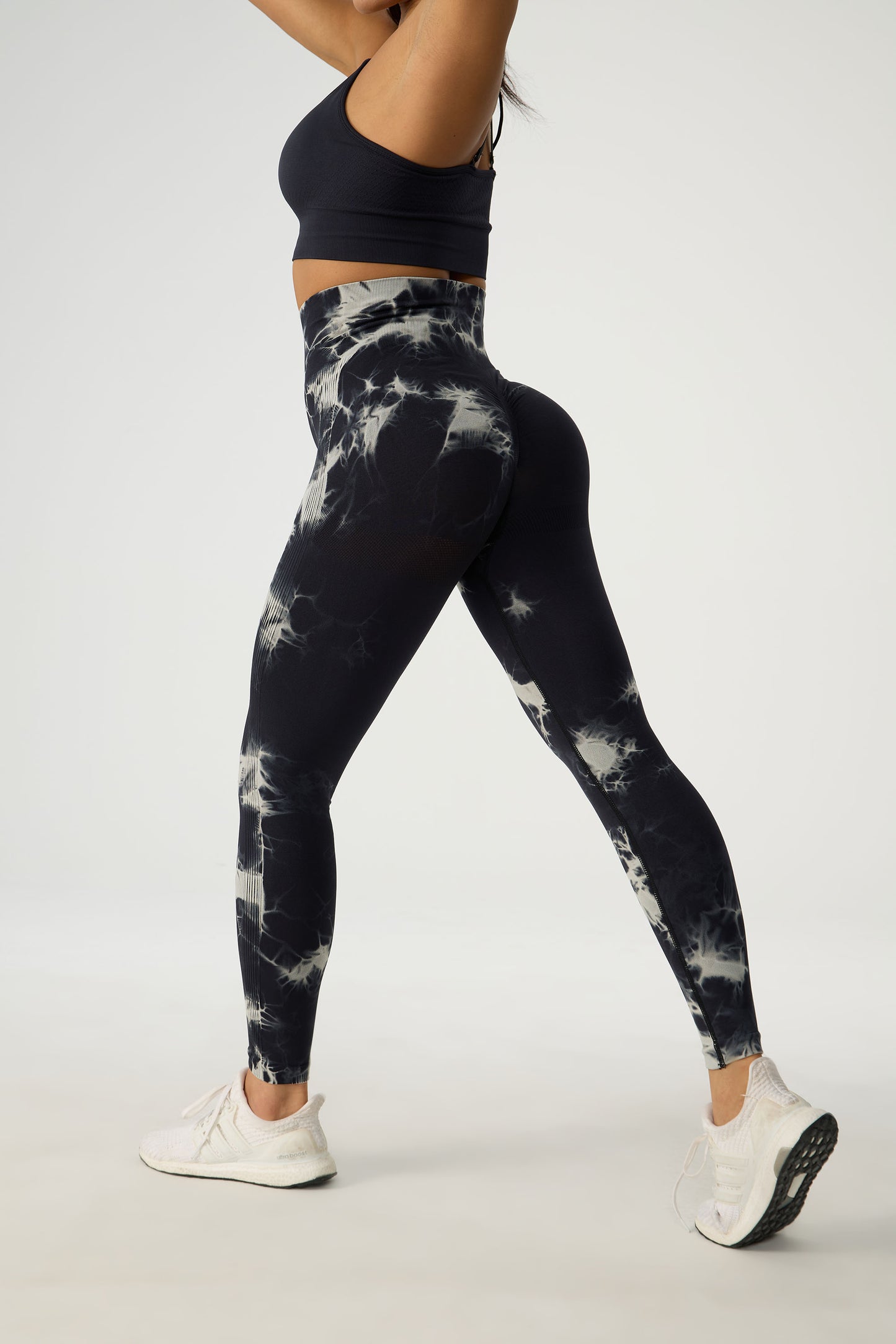 Honeybee Mumford's Tie-Dye High Waist Active Pants