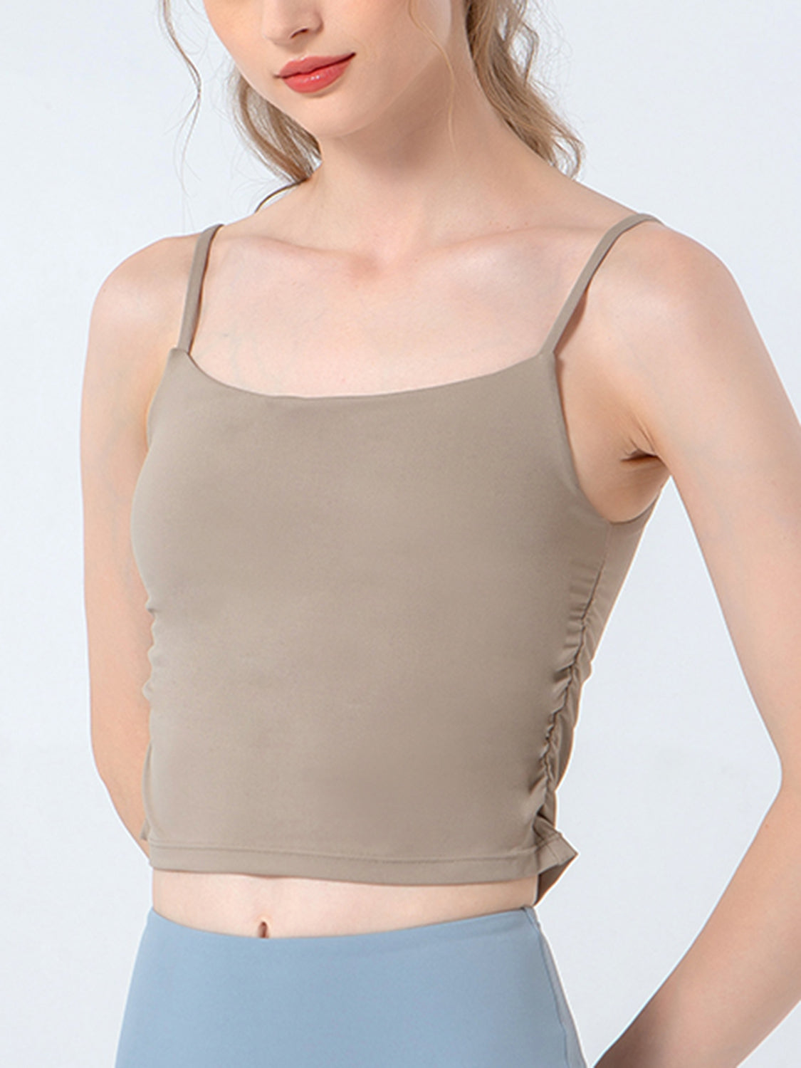 Honeybee Mumford's Ruched Sports Cami