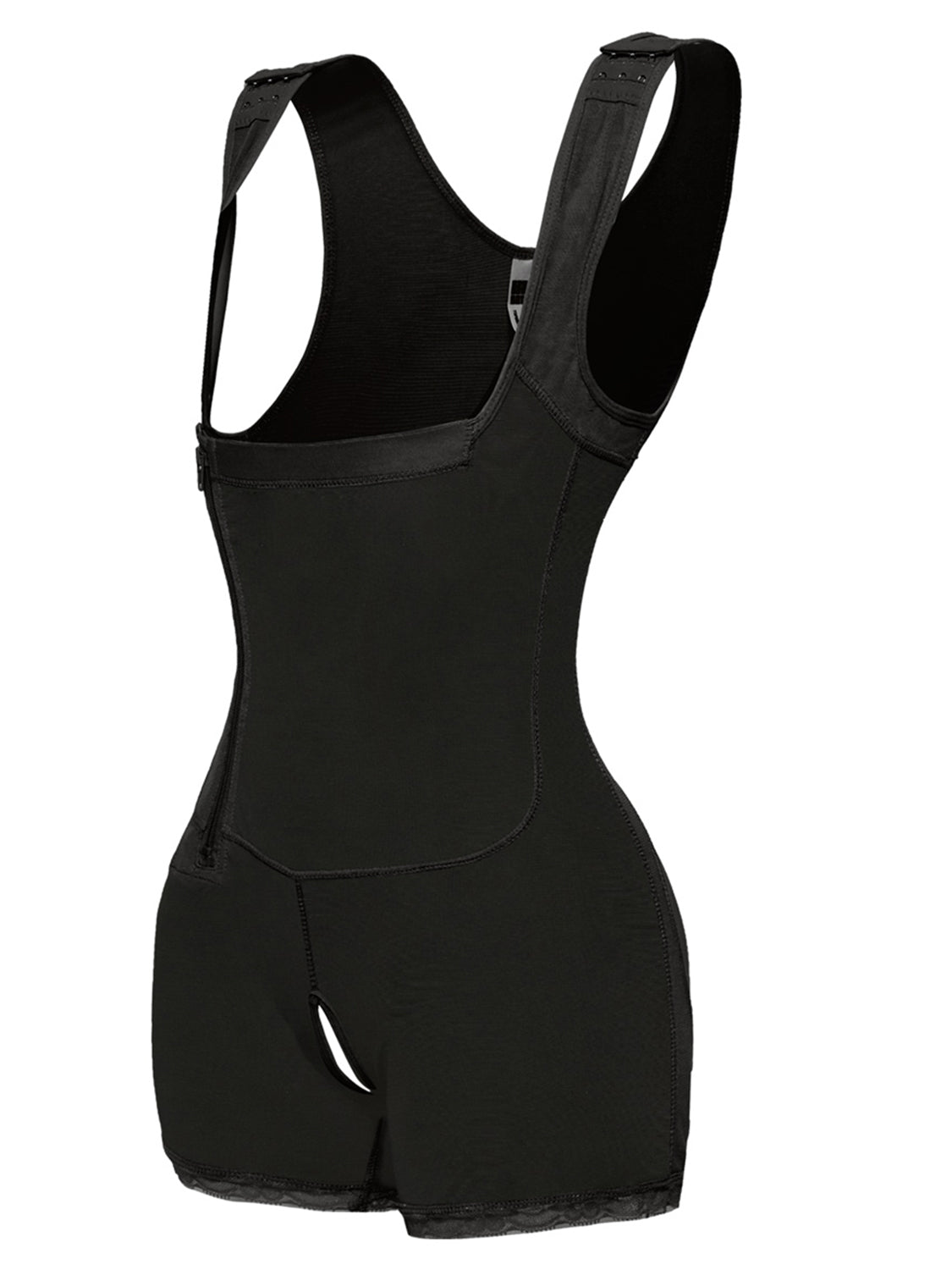 Honeybee Mumford's Full Size Side Zip Up Wide Strap Shapewear