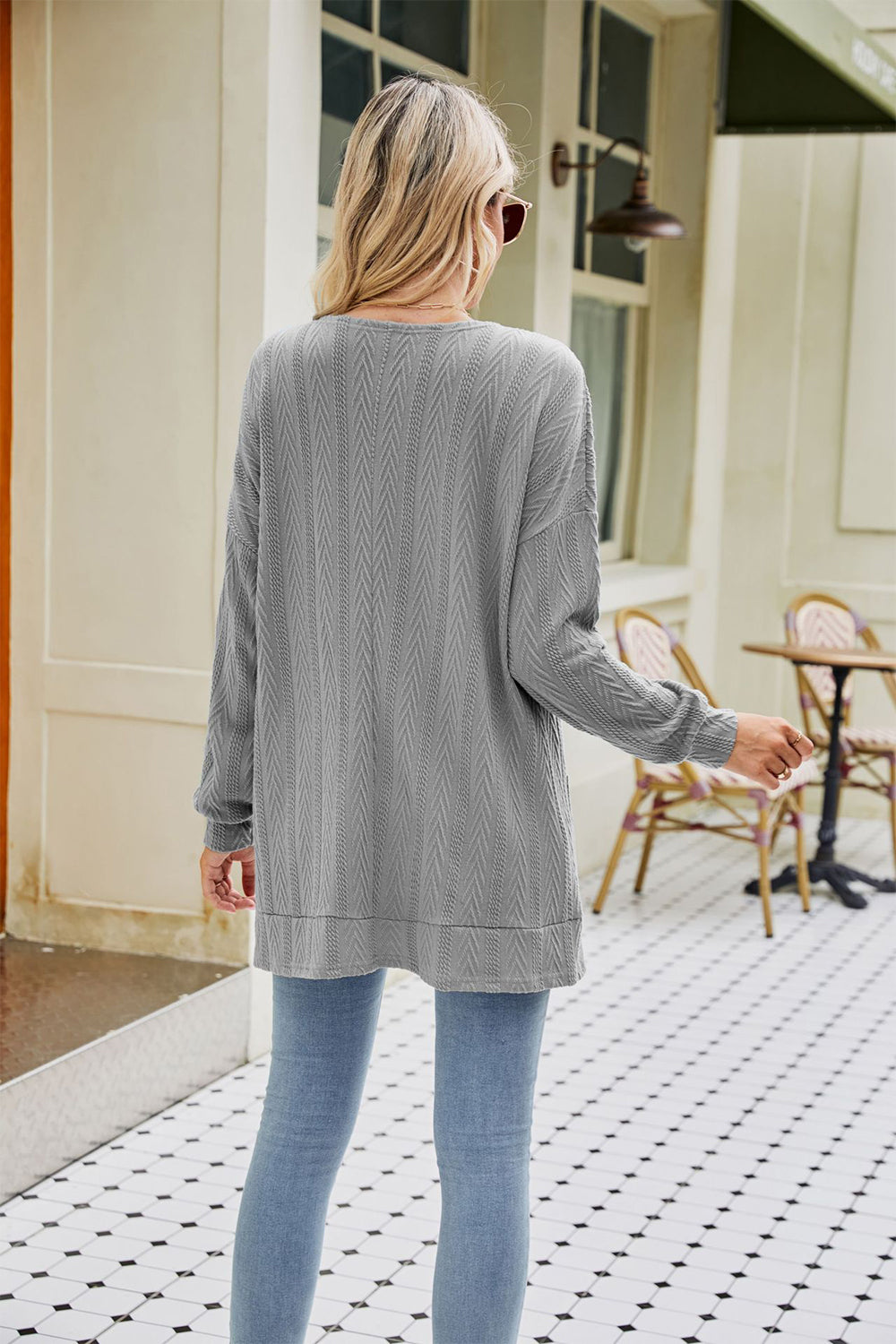 Honeybee Mumford's Long Sleeve Pocketed Cardigan